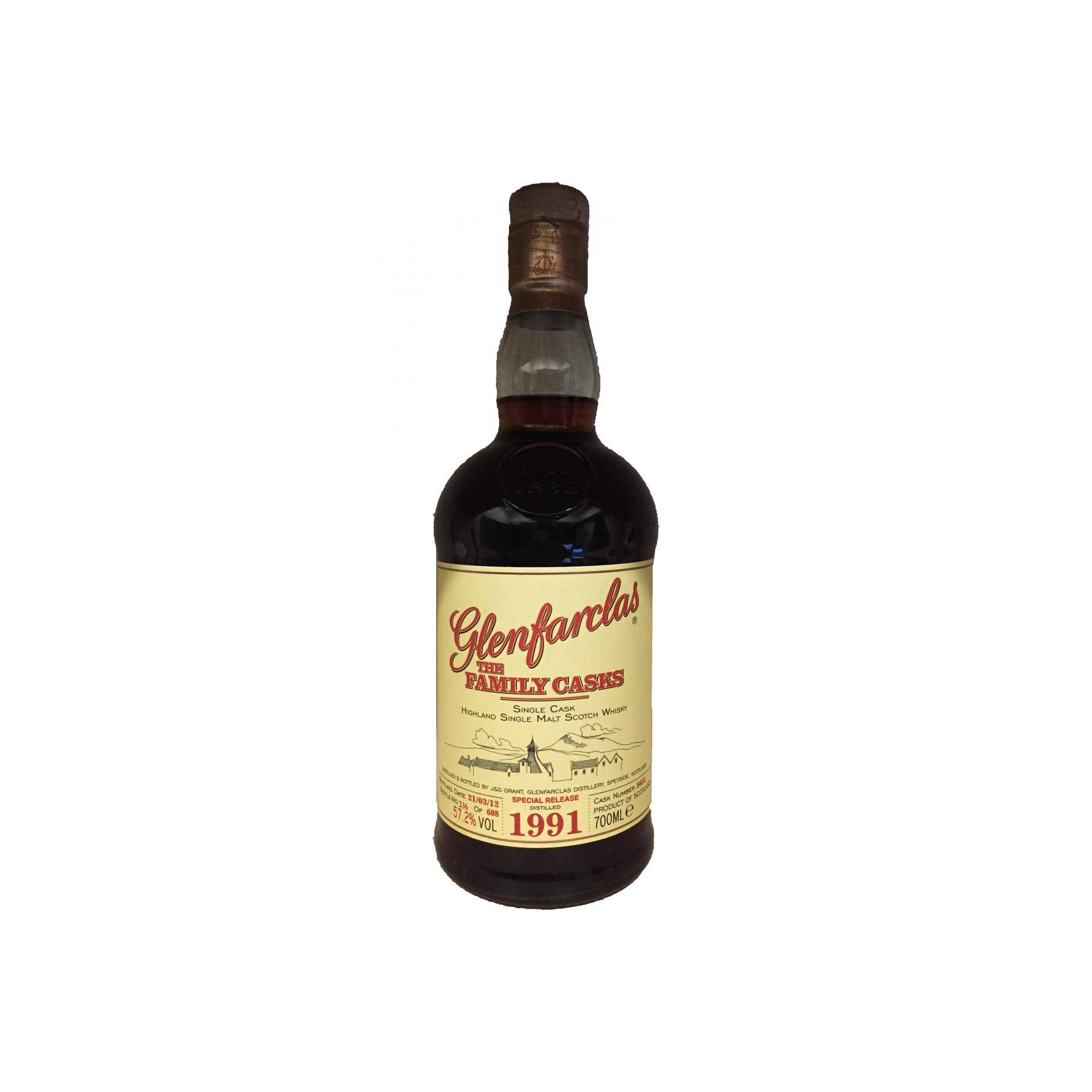 Glenfarclas 1991 21 Years Single Malt Whisky
