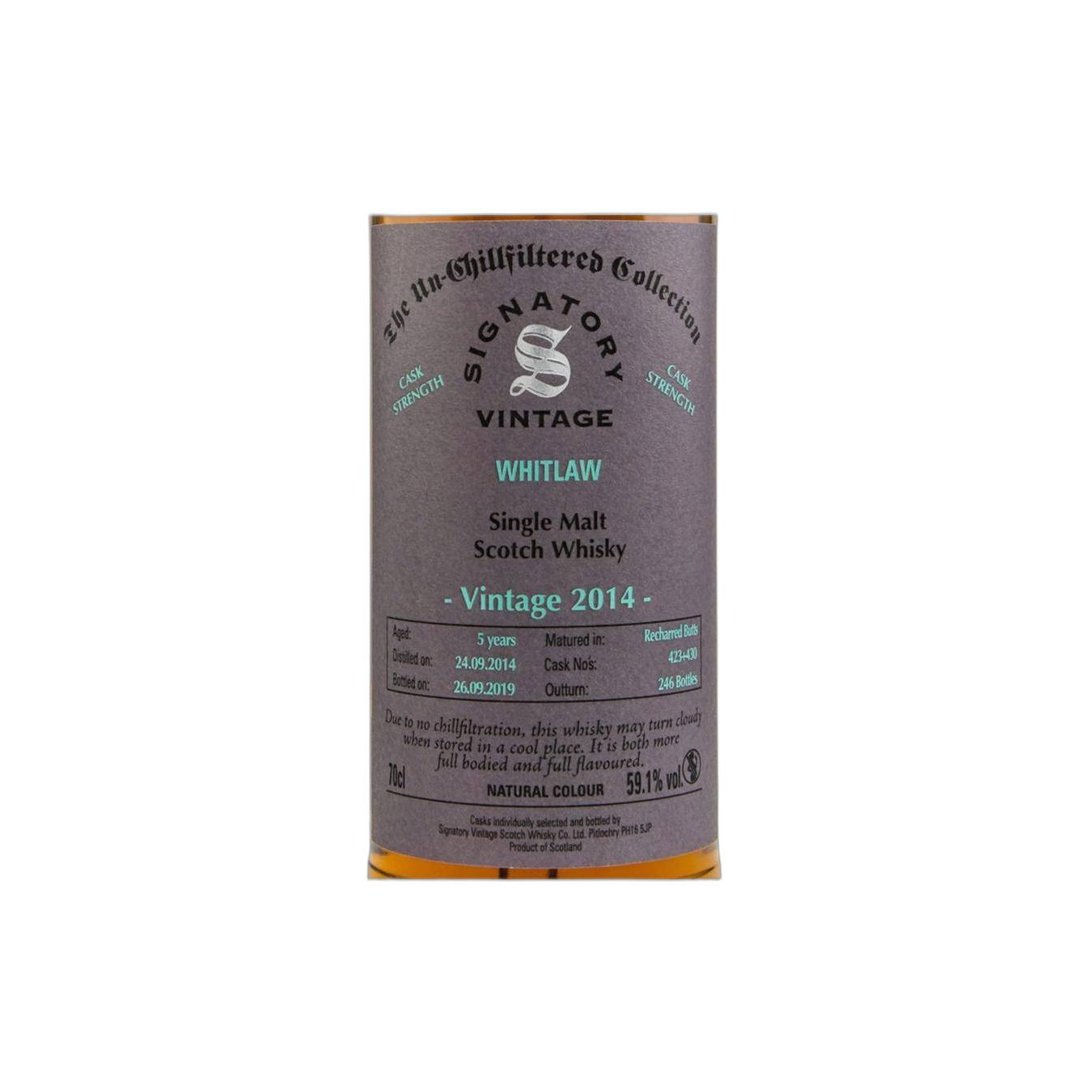 Signatory Vintage 2014 5 Years Single Malt Whisky 3