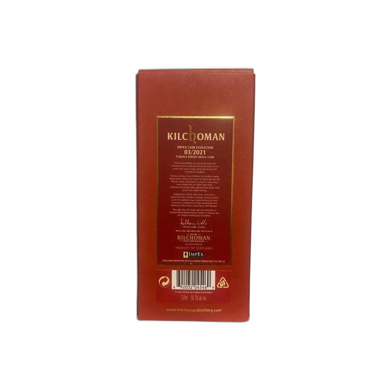 Kilchoman 2013 8 Years Single Malt Whisky 3