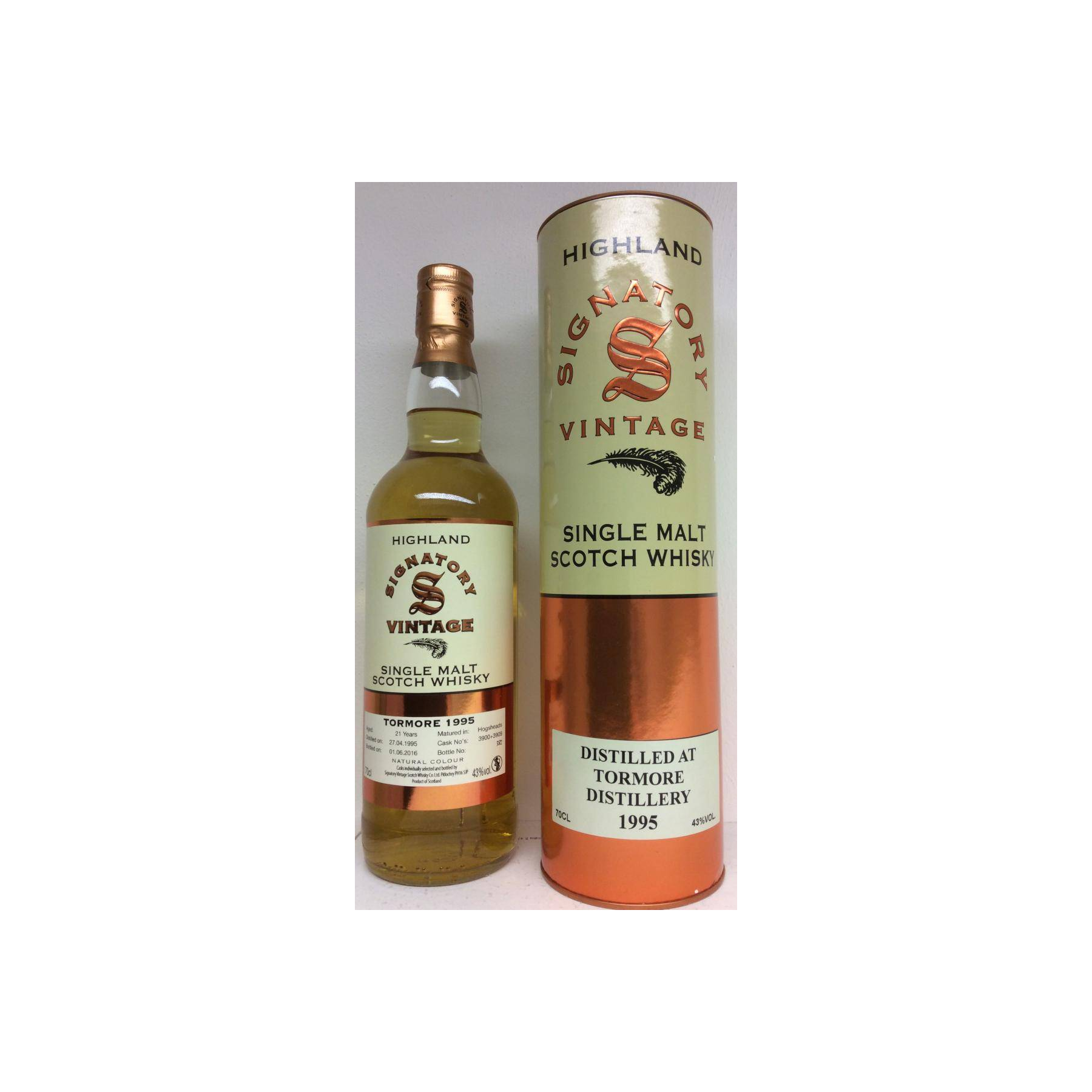 Tormore Vintage Collection 1995 21 Years Single Malt Whisky 2