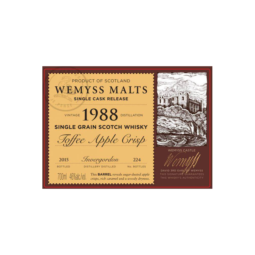Invergordon 1988 27 Years Single Grain Whisky 2