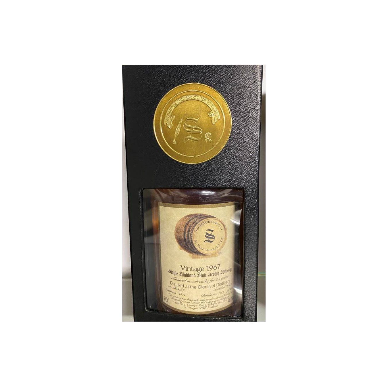 The Glenlivet 1967 25 Years Single Malt Whisky