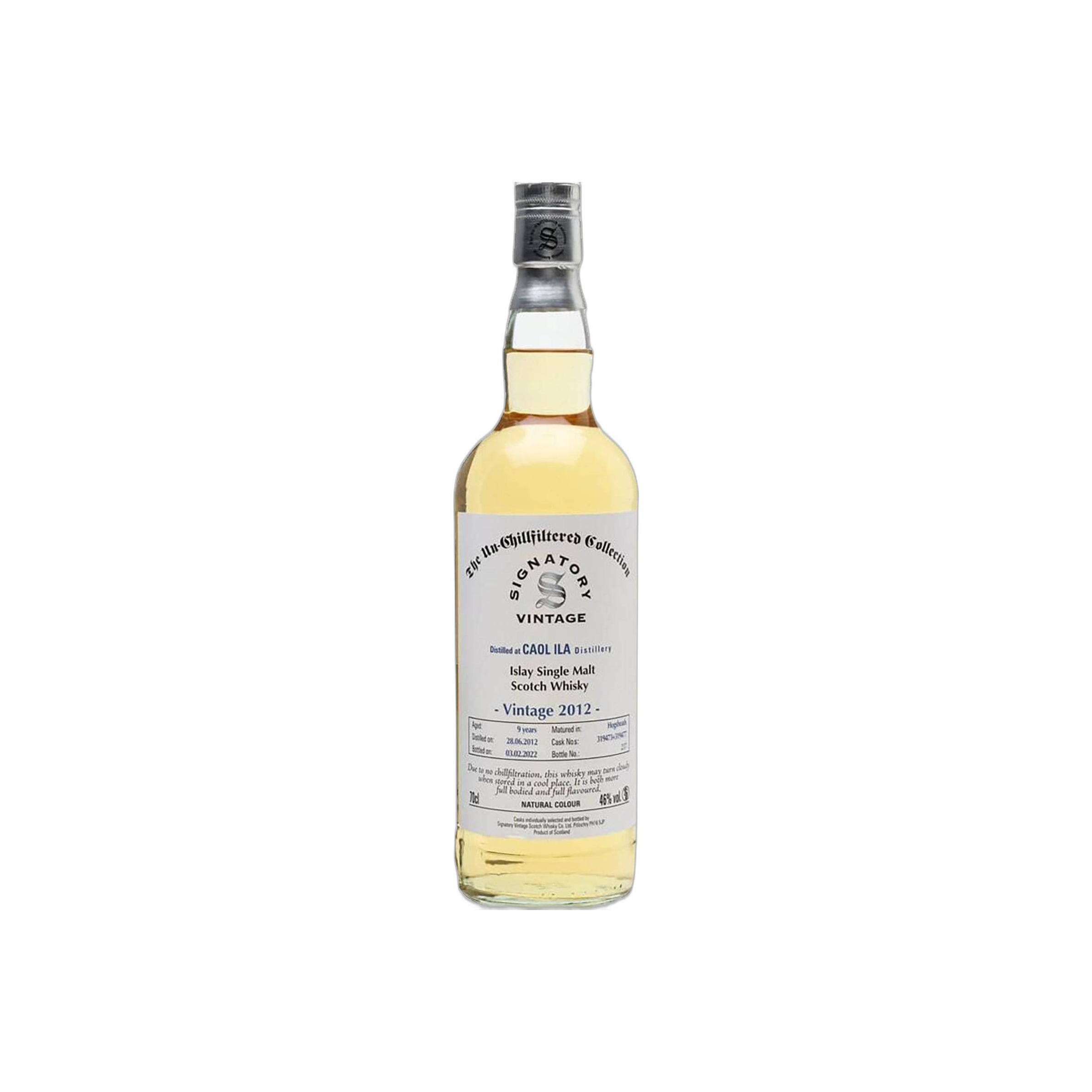 Caol Ila The Un-Chillfiltered Collection 2012 9 Years Single Malt Whisky