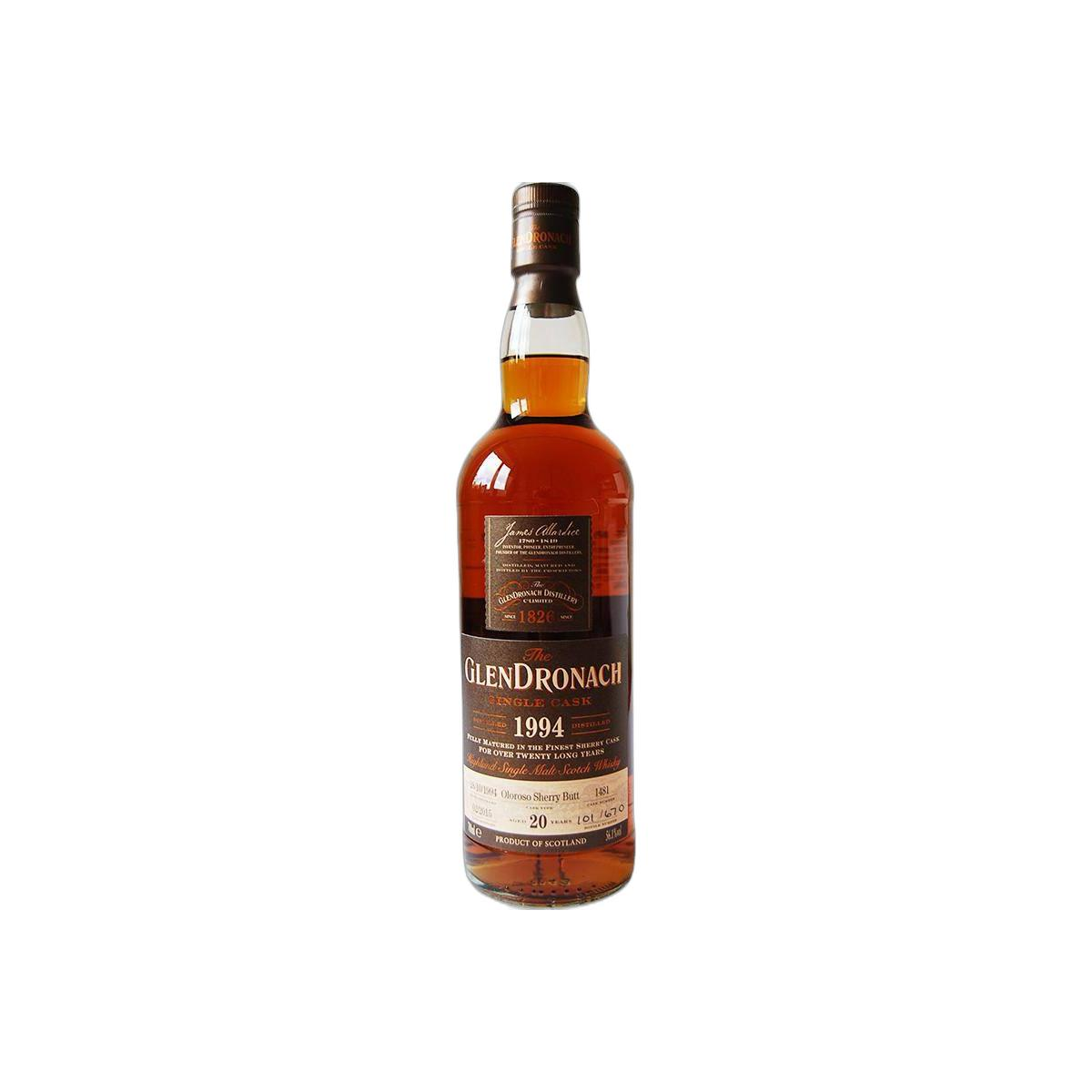 GlenDronach Single Cask 1994 20 Years Single Malt Whisky