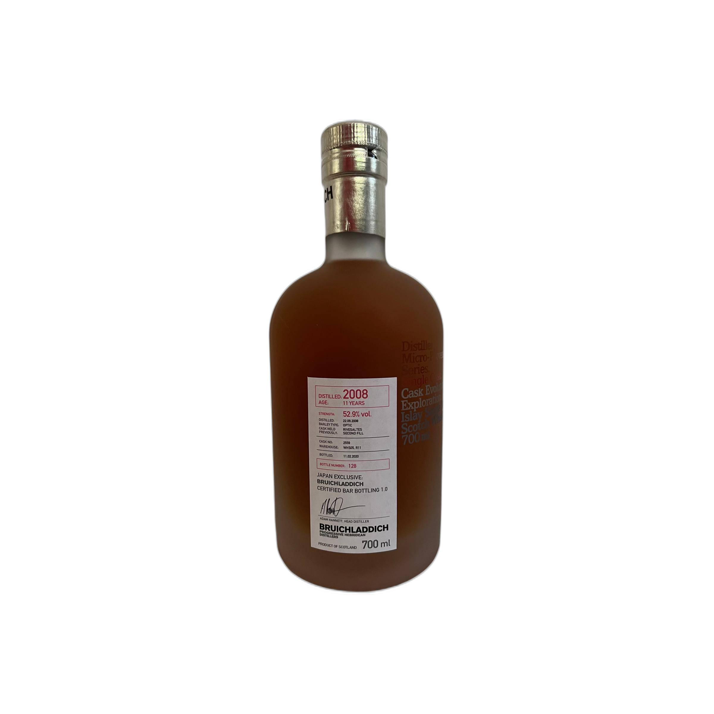 Bruichladdich 2008 11 Years Single Malt Whisky