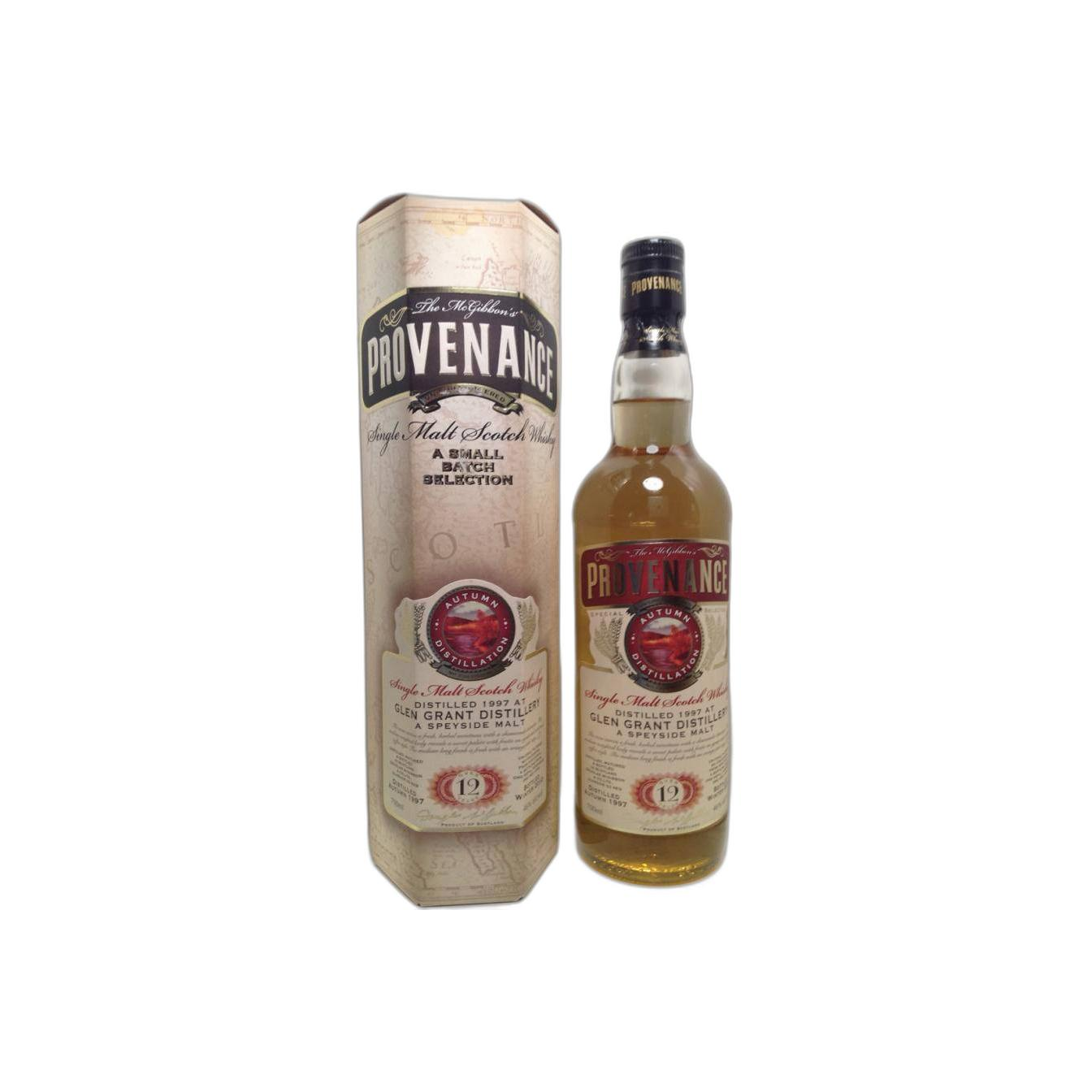 Glen Grant McGibbon's Provenance 1997 12 Years Single Malt Whisky 2