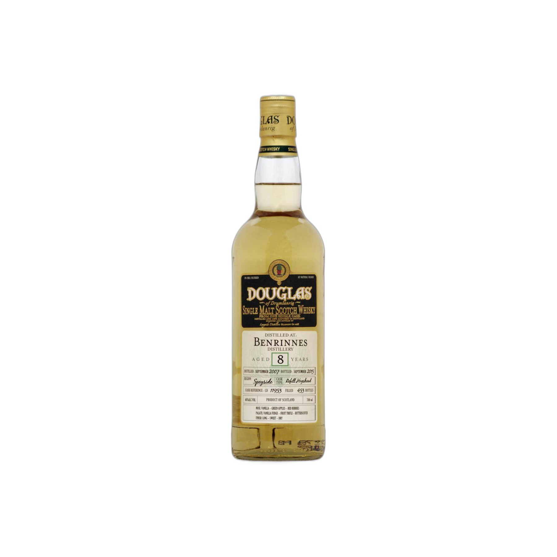 Benrinnes 2007 8 Years Single Malt Whisky