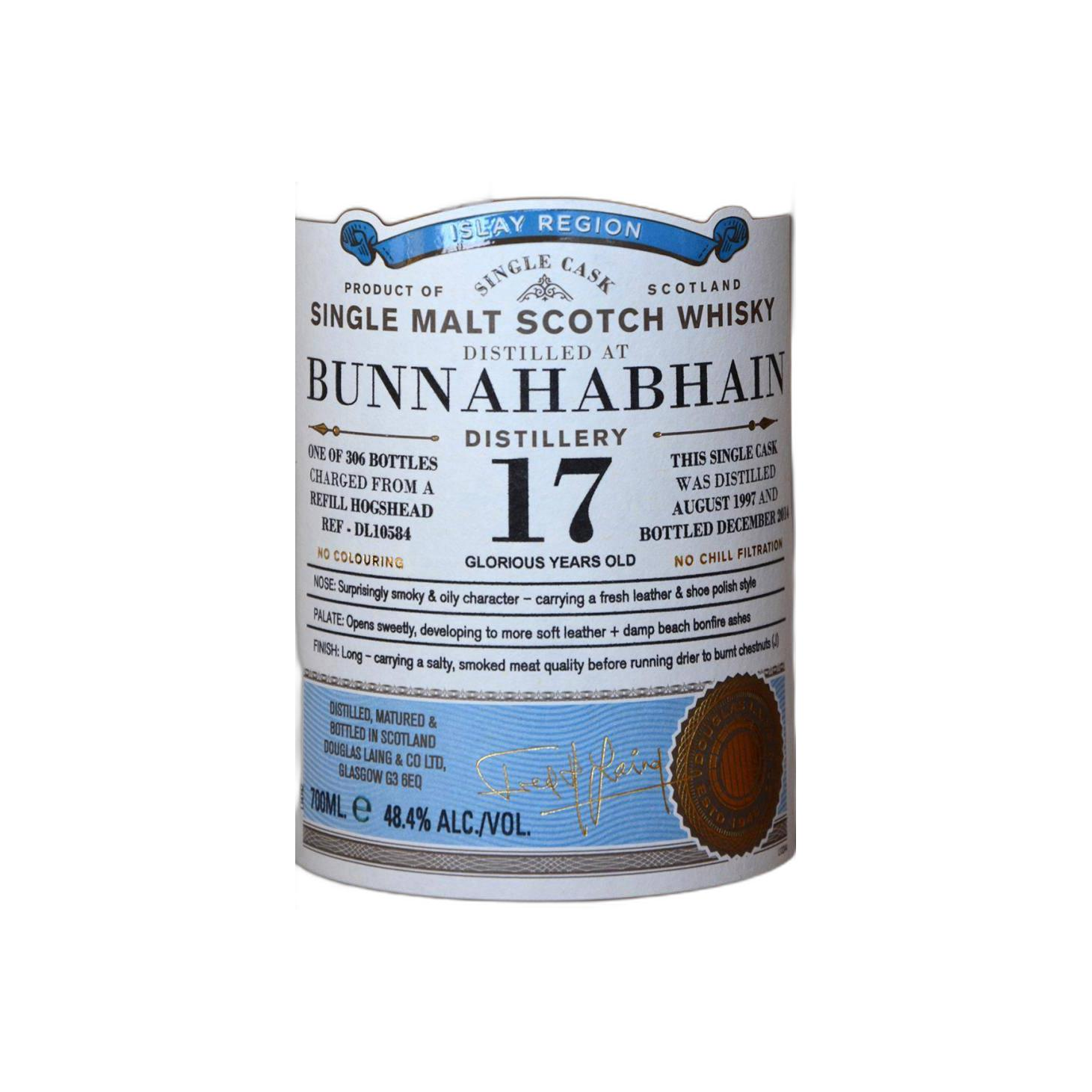 Bunnahabhain Old Particular 1997 17 Years Single Malt Whisky 2