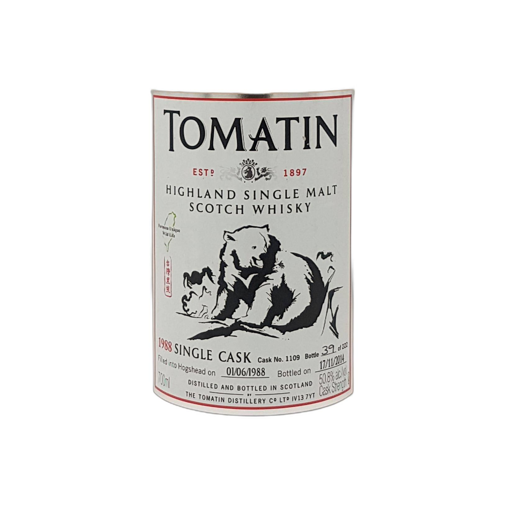 Tomatin 1988 26 Years Single Malt Whisky 2