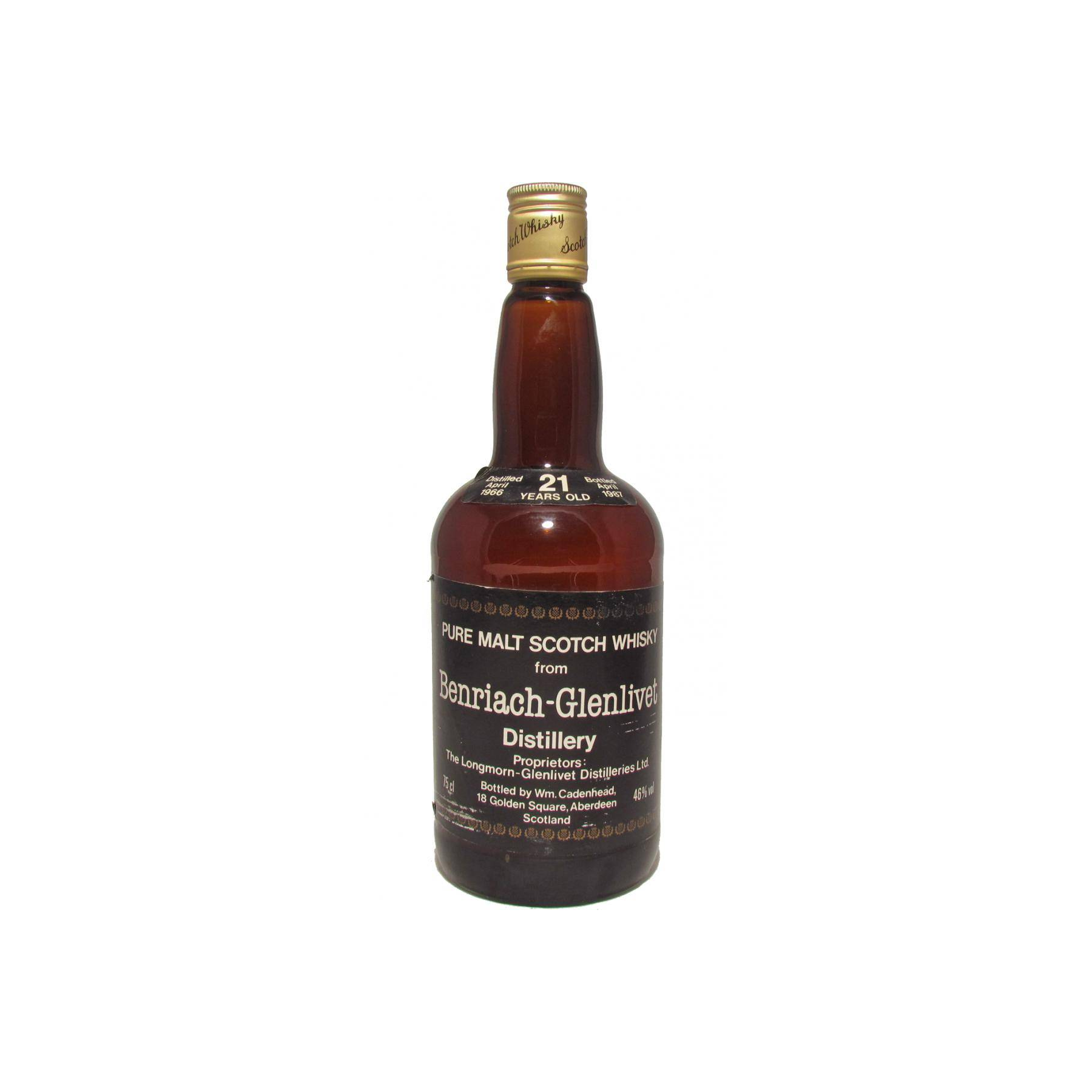 BenRiach 1966 21 Years Single Malt Whisky