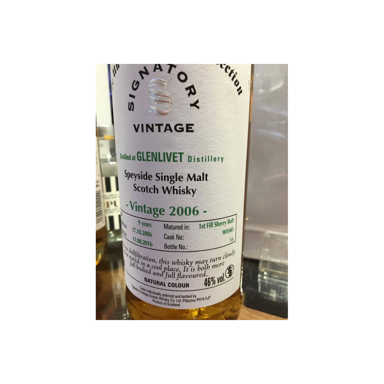The Glenlivet The Un-Chillfiltered Collection 2006 9 Years Single Malt Whisky 2