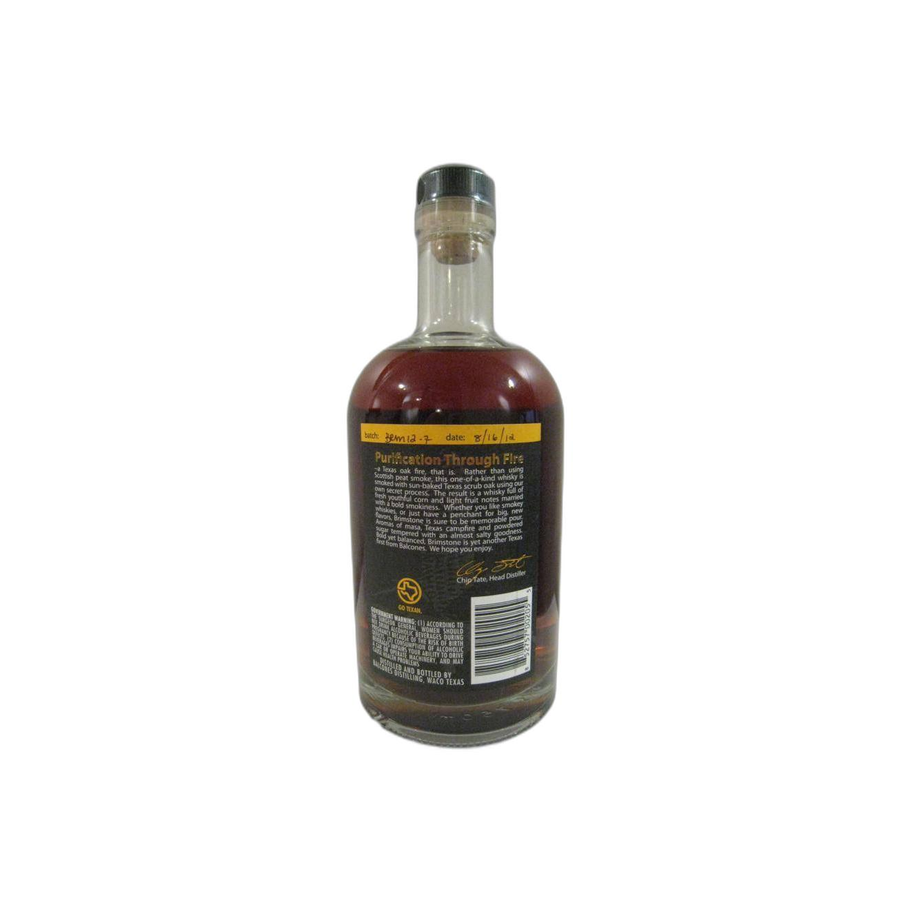 Balcones Corn Whisky 2