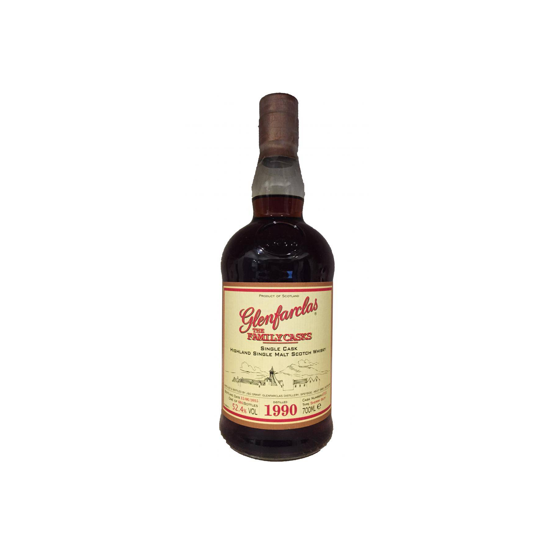 Glenfarclas 1990 25 Years Single Malt Whisky