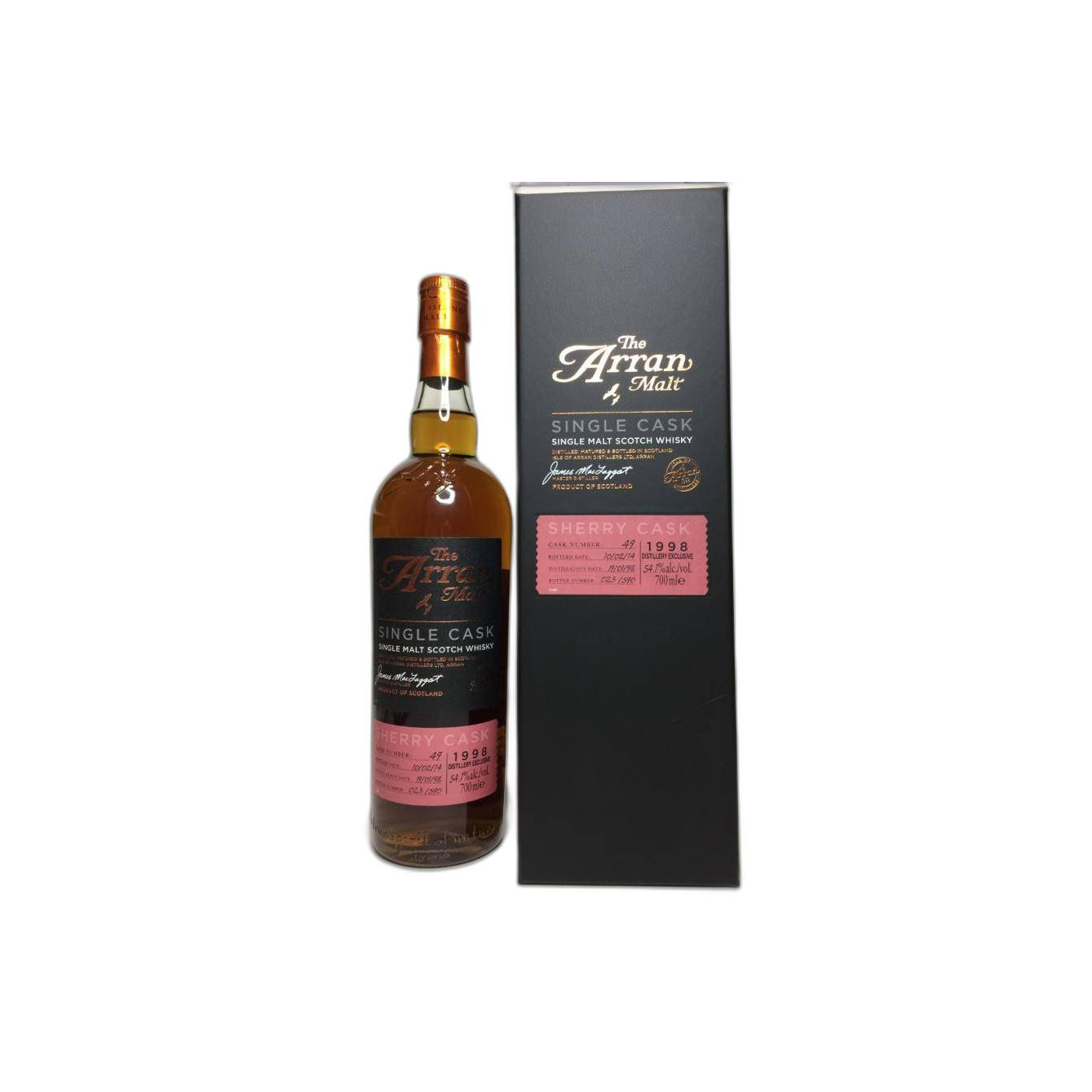 Arran Single Cask 1998 16 Years Single Malt Whisky 2
