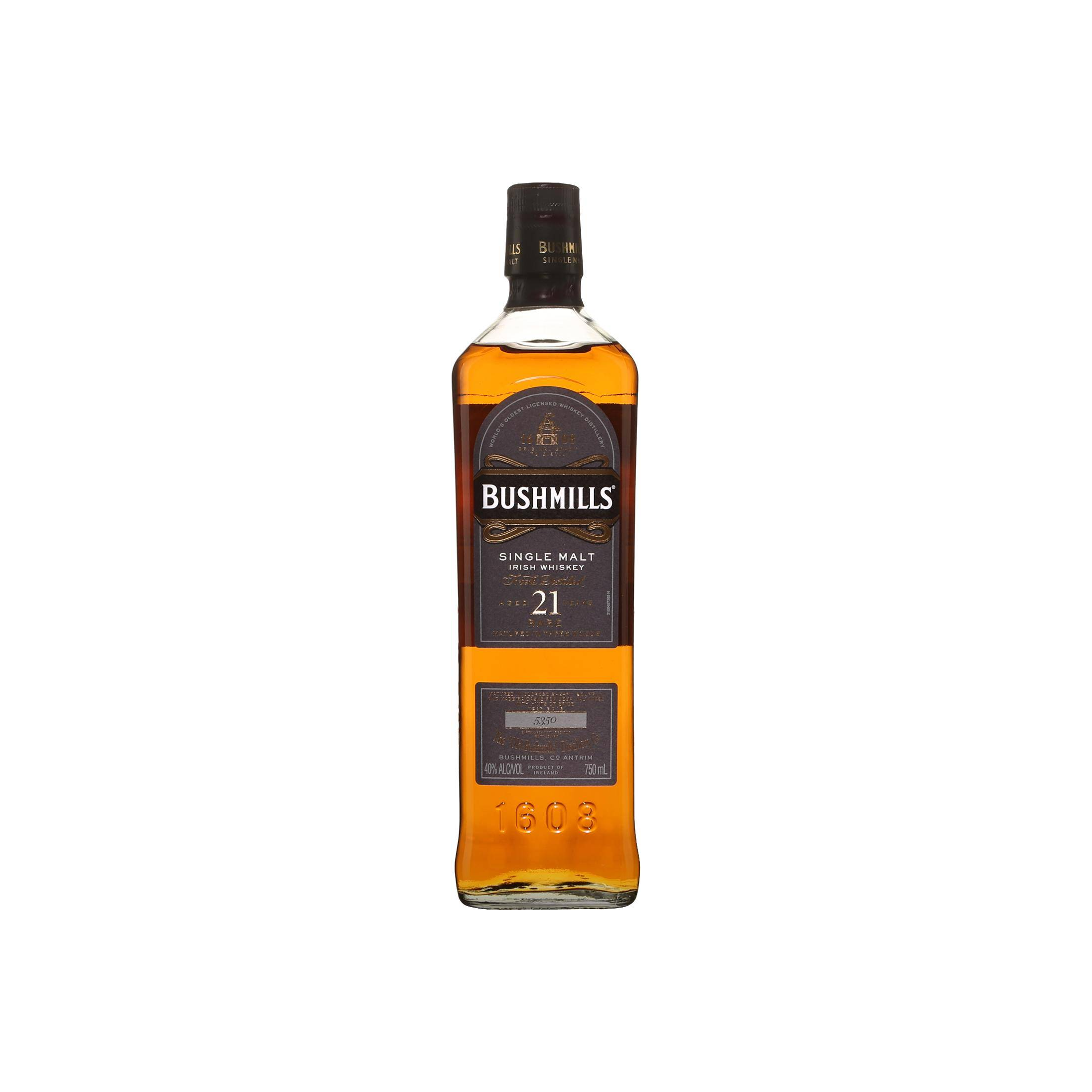 Bushmills 21 Years Single Malt Whisky