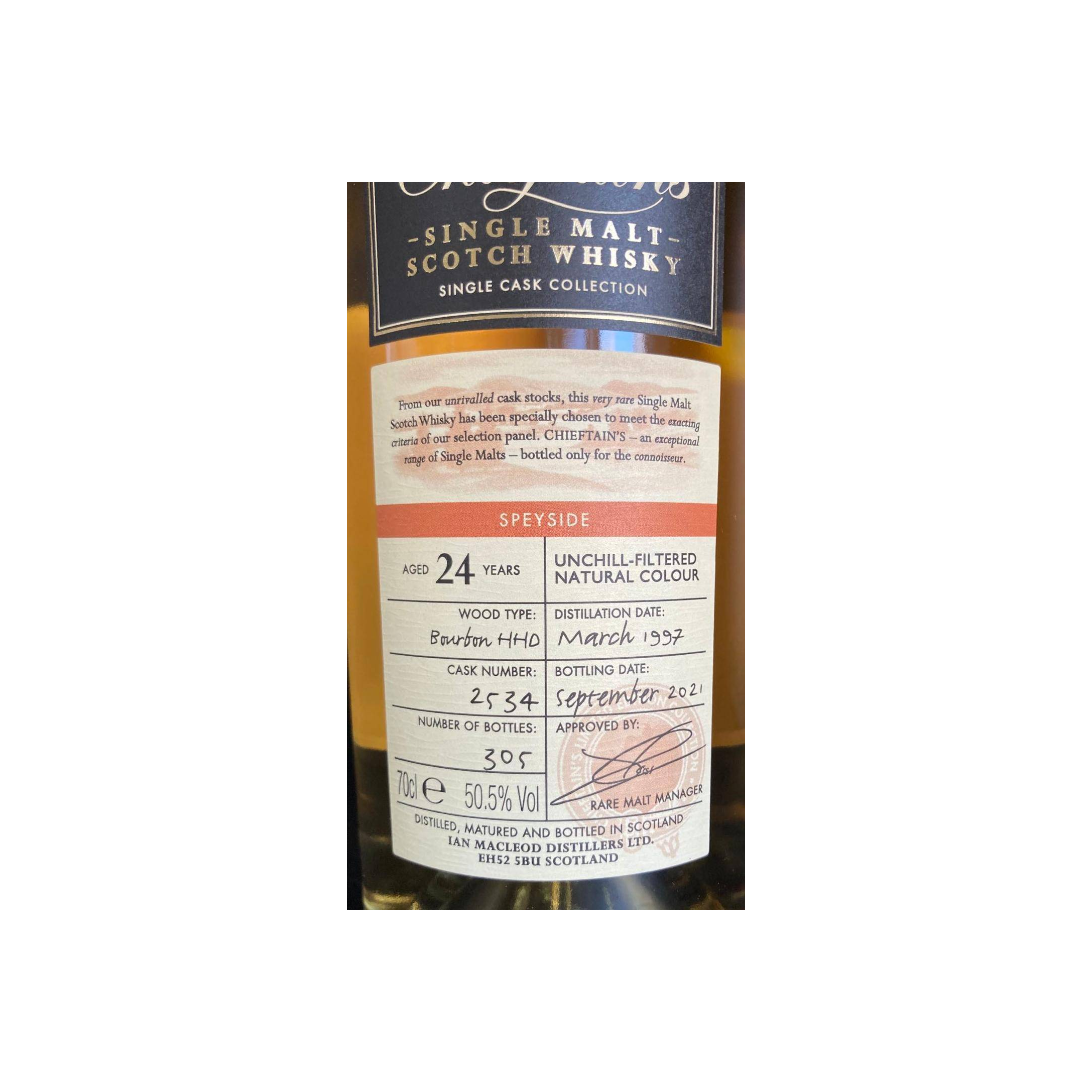 Ian Macleod 1997 24 Years Single Malt Whisky 2