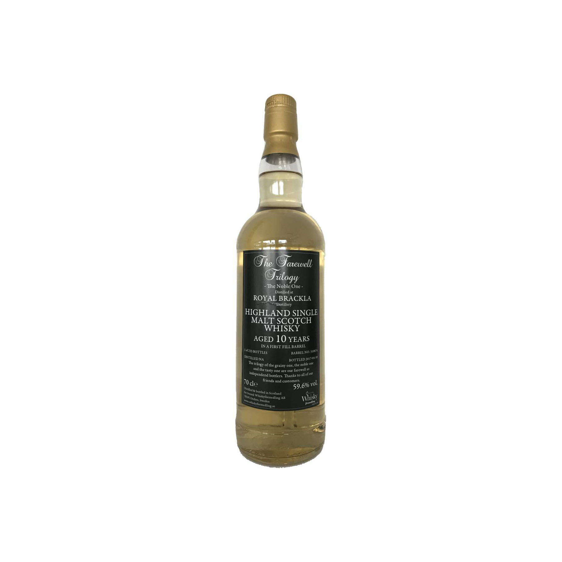 Royal Brackla 10 Years Single Malt Whisky