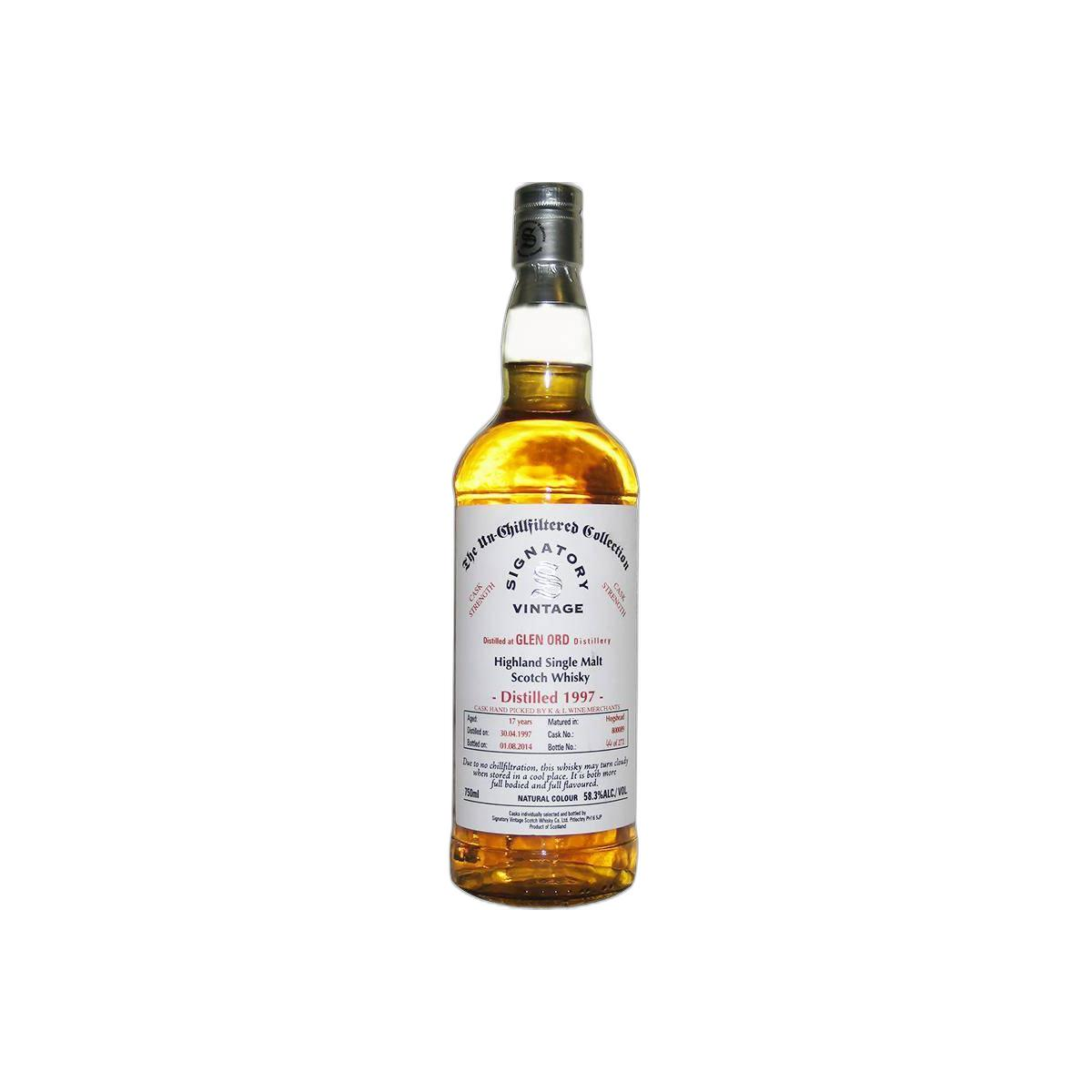 Glen Ord 1997 17 Years Single Malt Whisky