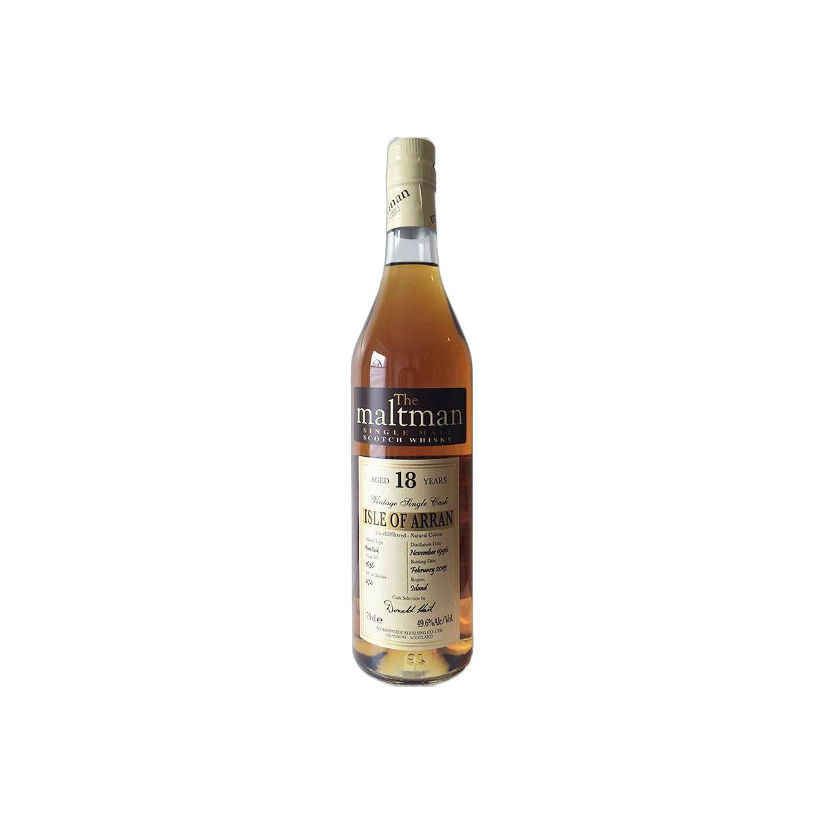 Arran 1996 18 Years Single Malt Whisky