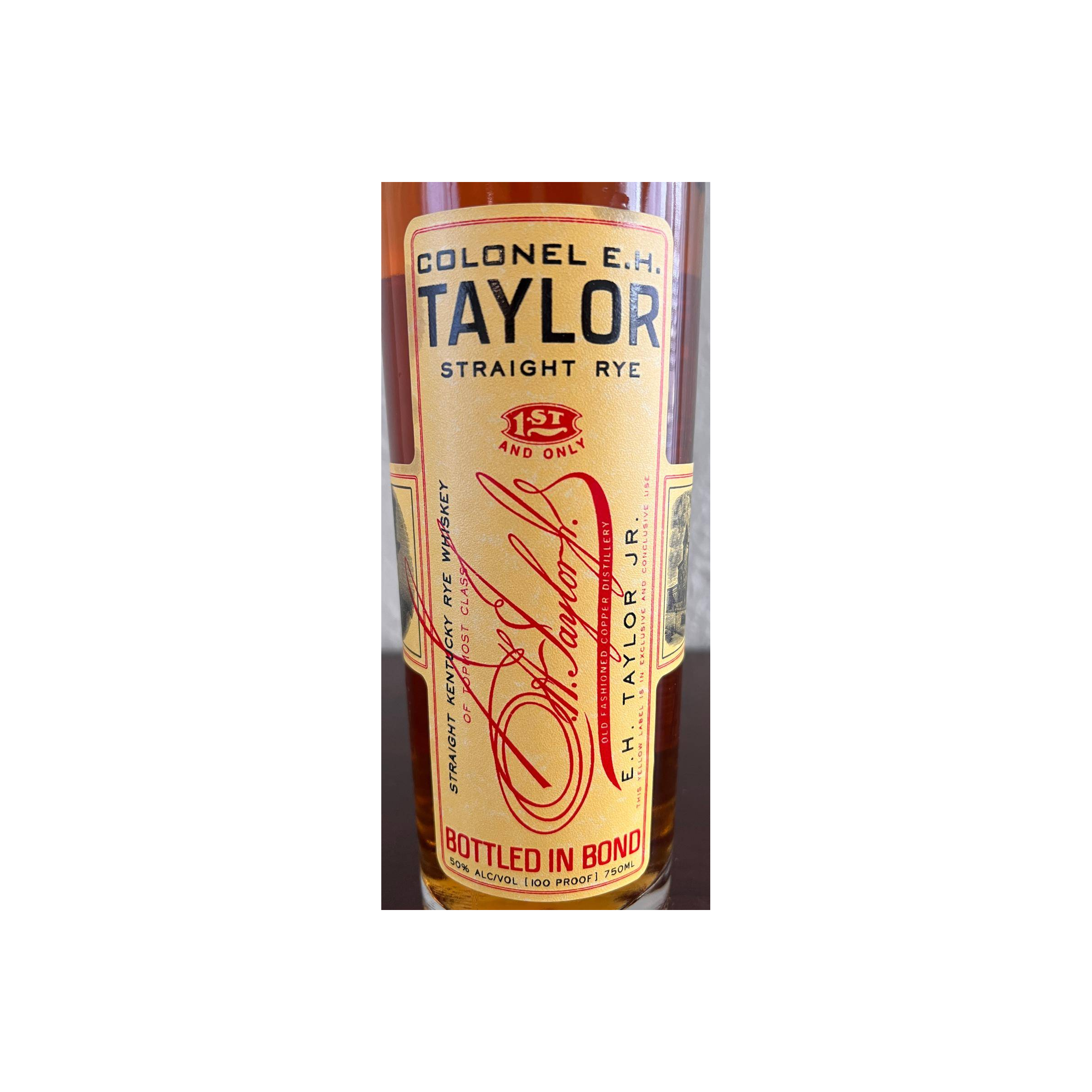 Colonel E.H. Taylor Straight Kentucky Rye 2