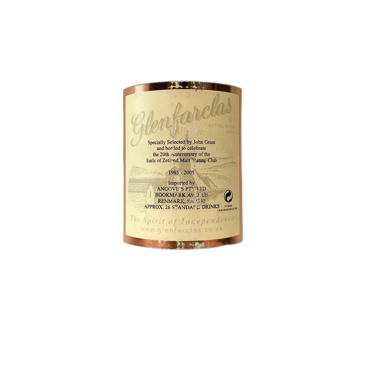 Glenfarclas Individual Cask Bottling 1985 19 Years Single Malt Whisky 3