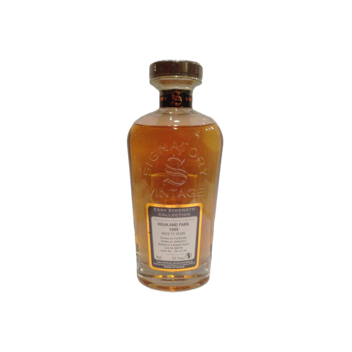 Highland Park Cask Strength Collection 1999 15 Years Single Malt Whisky
