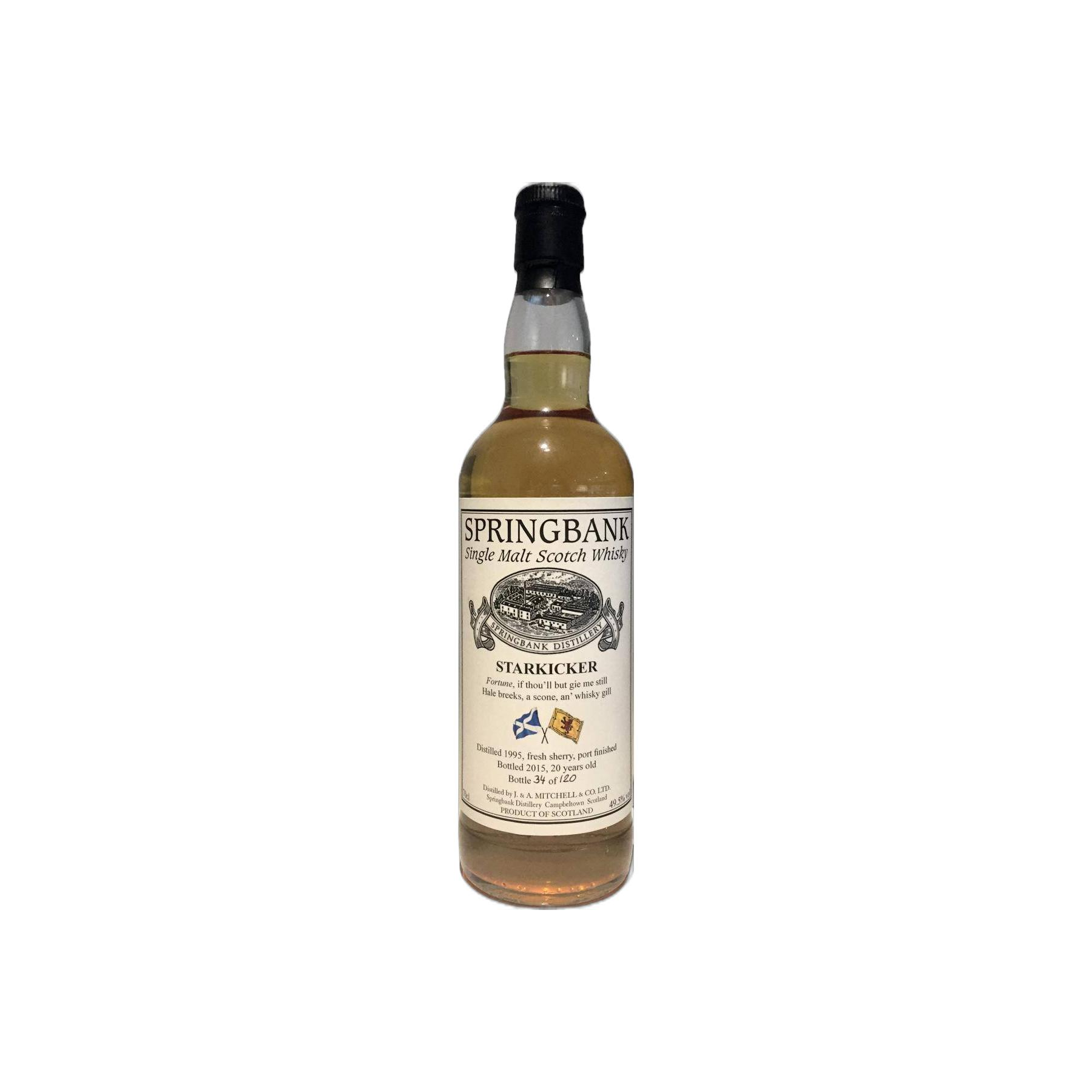 Springbank 1995 20 Years Single Malt Whisky