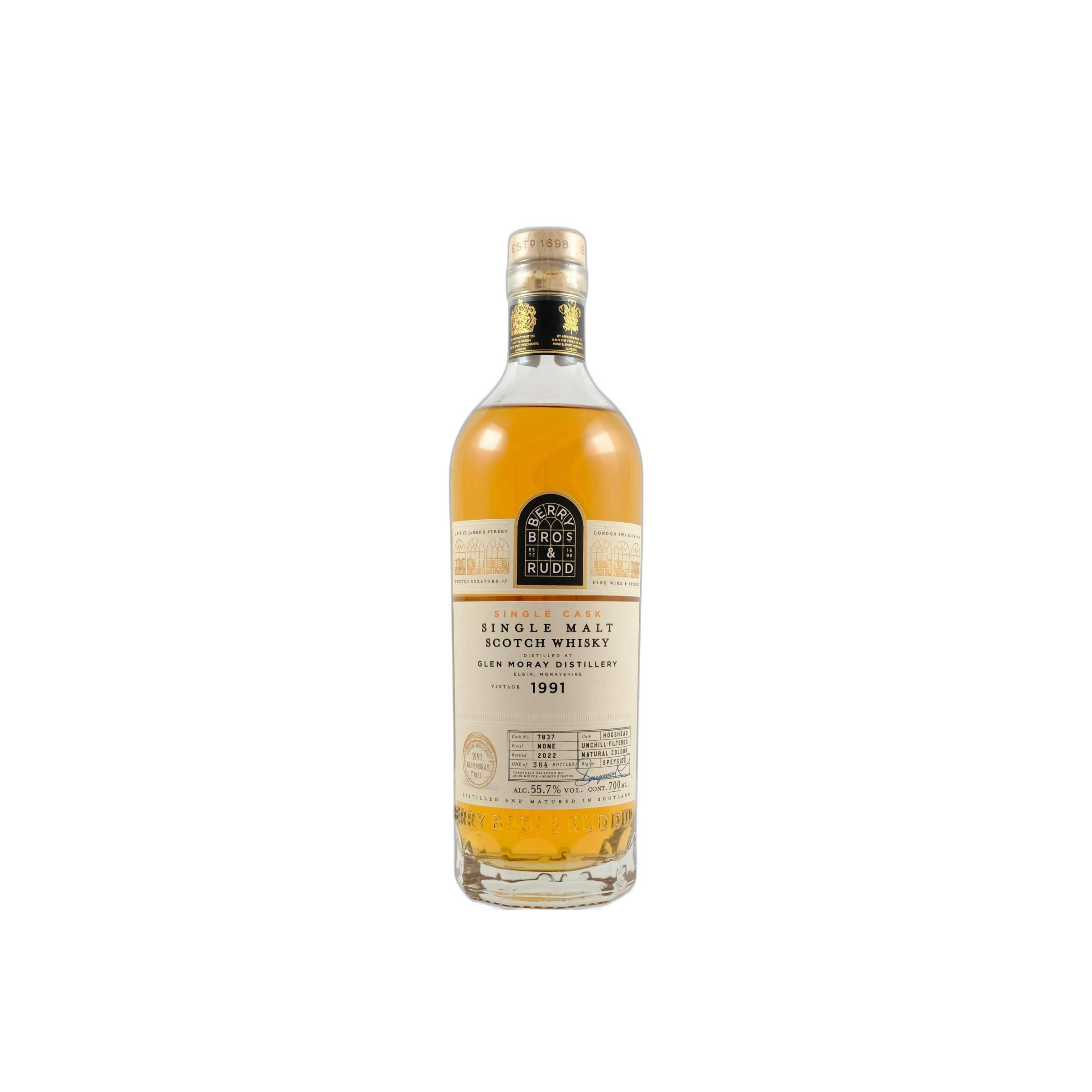 Glen Moray 1991 31 Years Single Malt Whisky