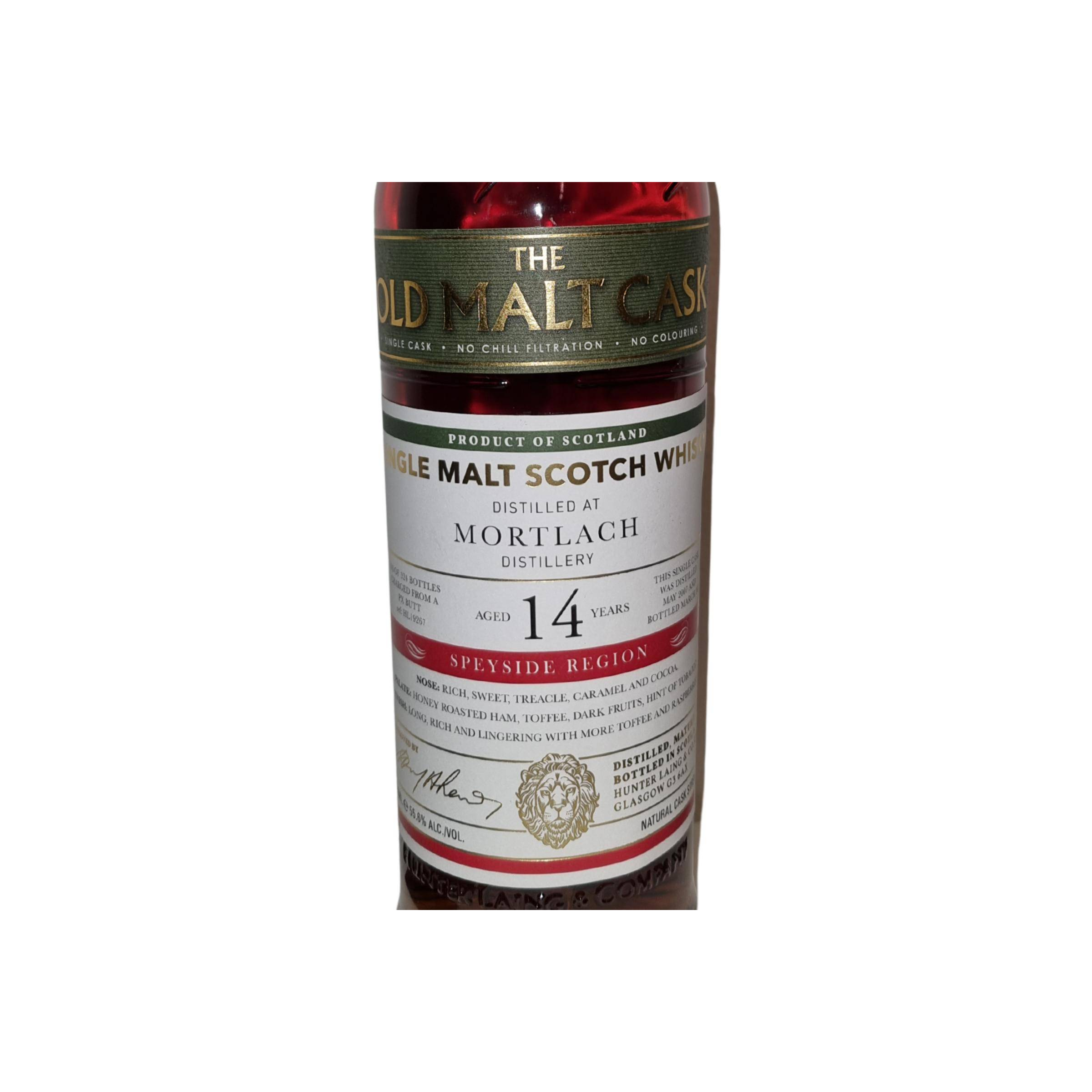 Mortlach Old Malt Cask 2007 14 Years Single Malt Whisky 2
