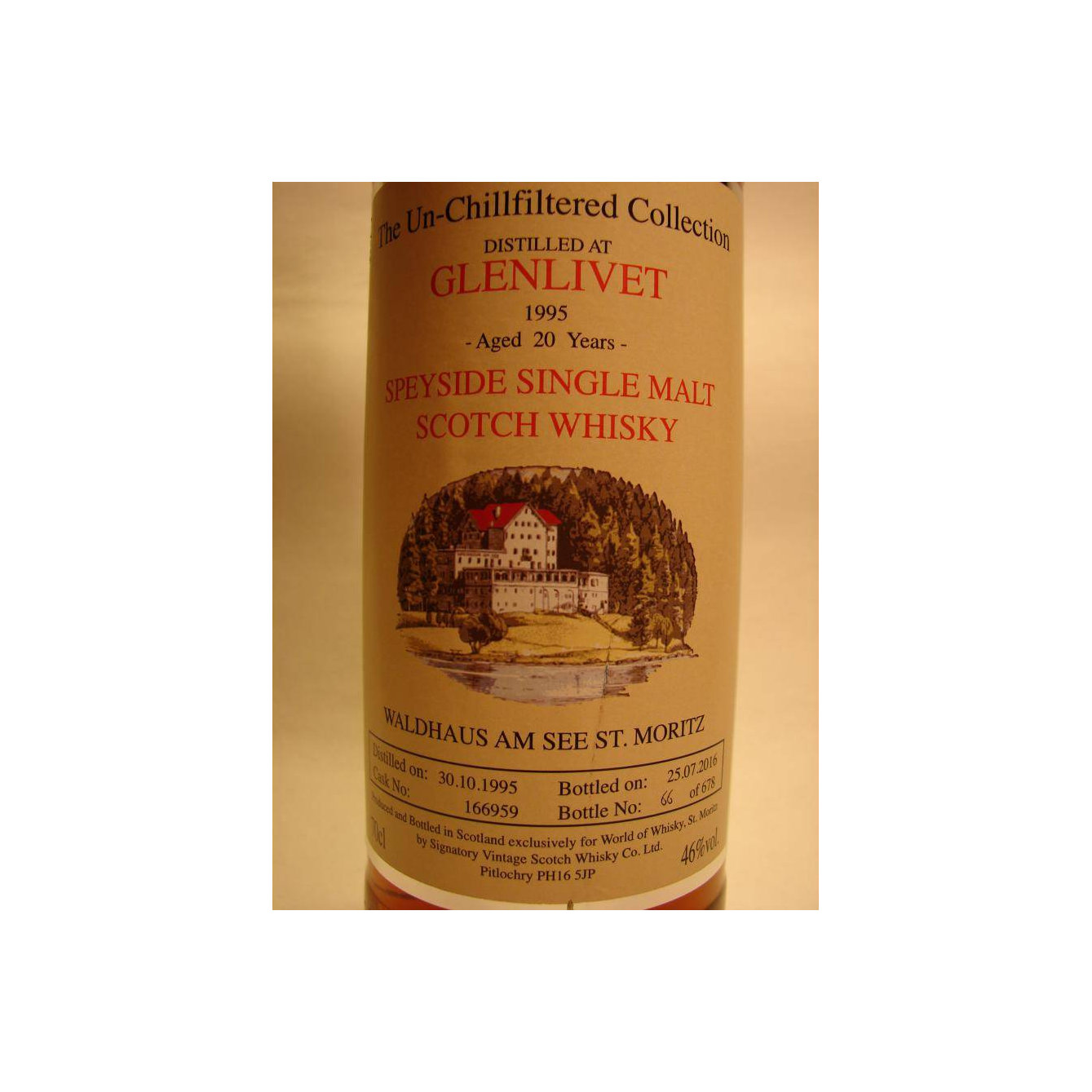 The Glenlivet The Un-Chillfiltered Collection 1995 20 Years Single Malt Whisky 2