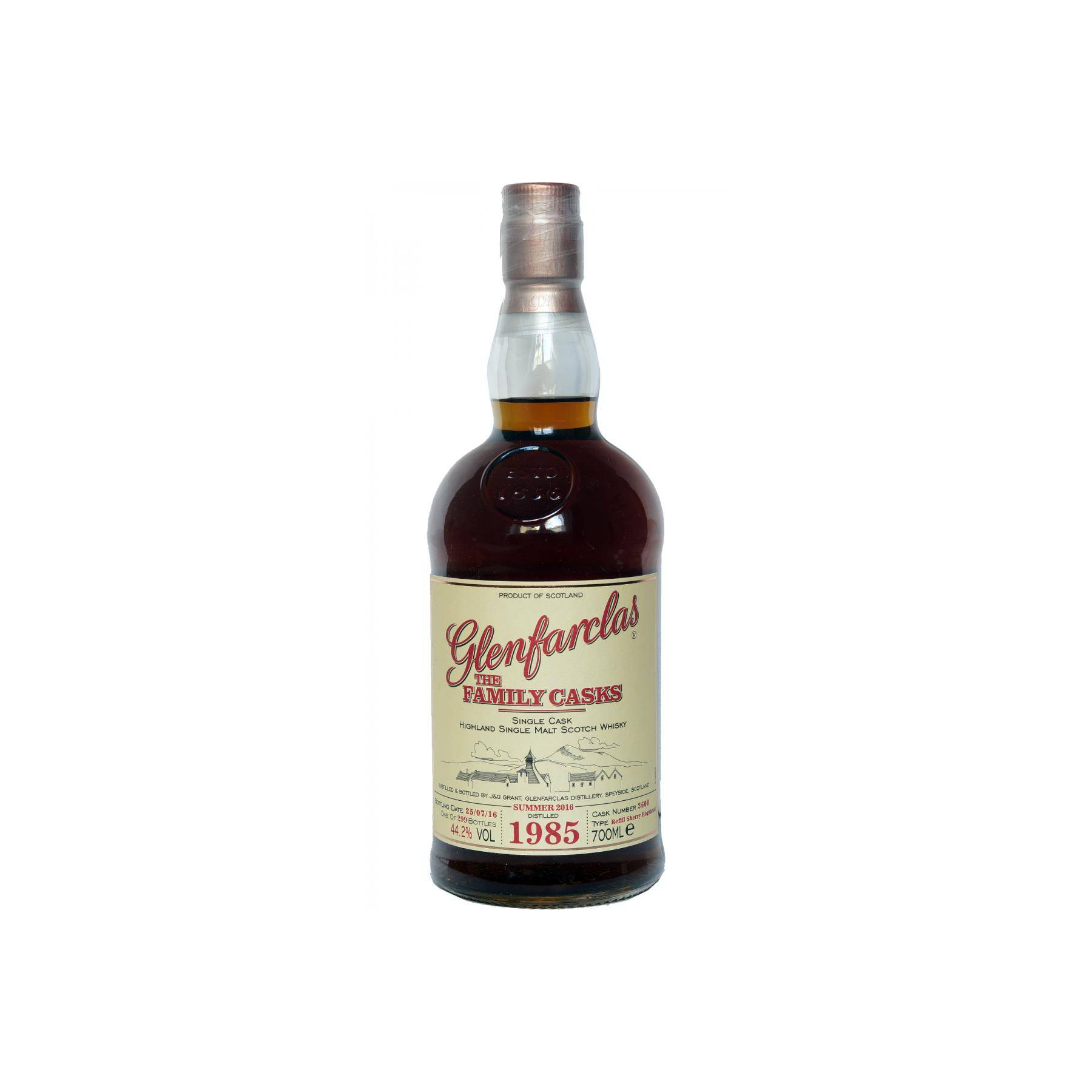 Glenfarclas 1985 31 Years Single Malt Whisky