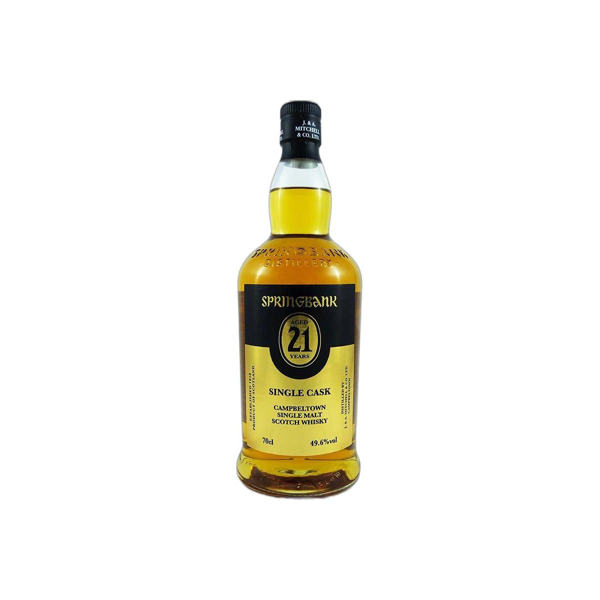 Springbank Single Cask 21 Years Single Malt Whisky