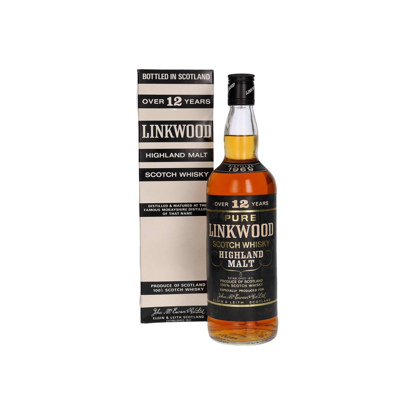 Linkwood 1969 12 Years Single Malt Whisky 3