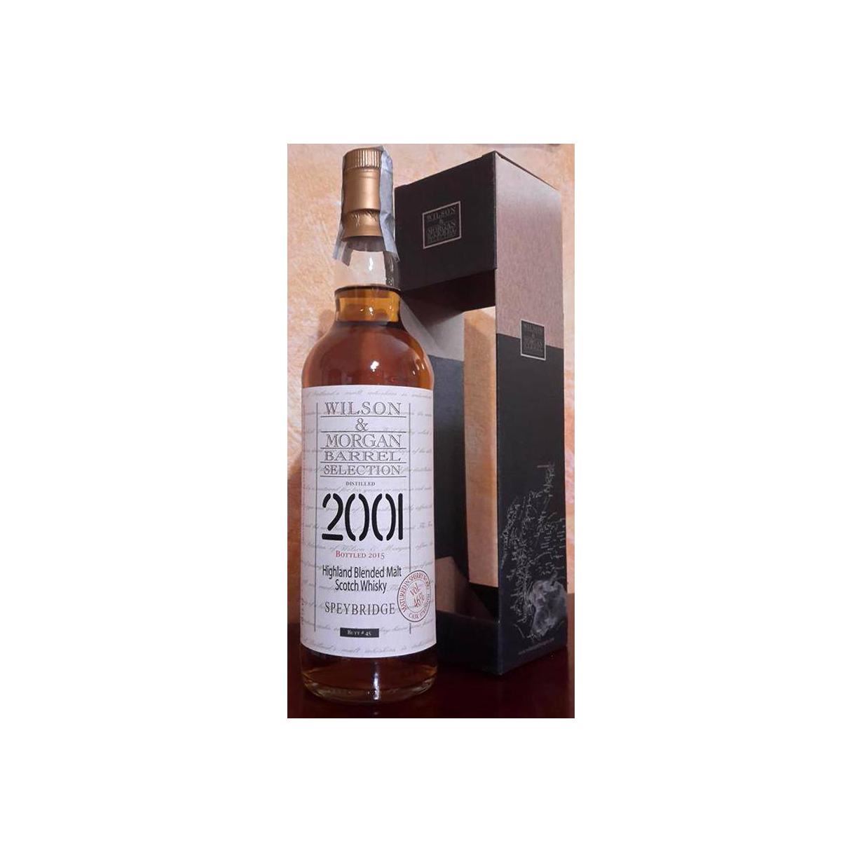 Wilson & Morgan Barrel Selection 2001 14 Years Blended Malt Whisky 2