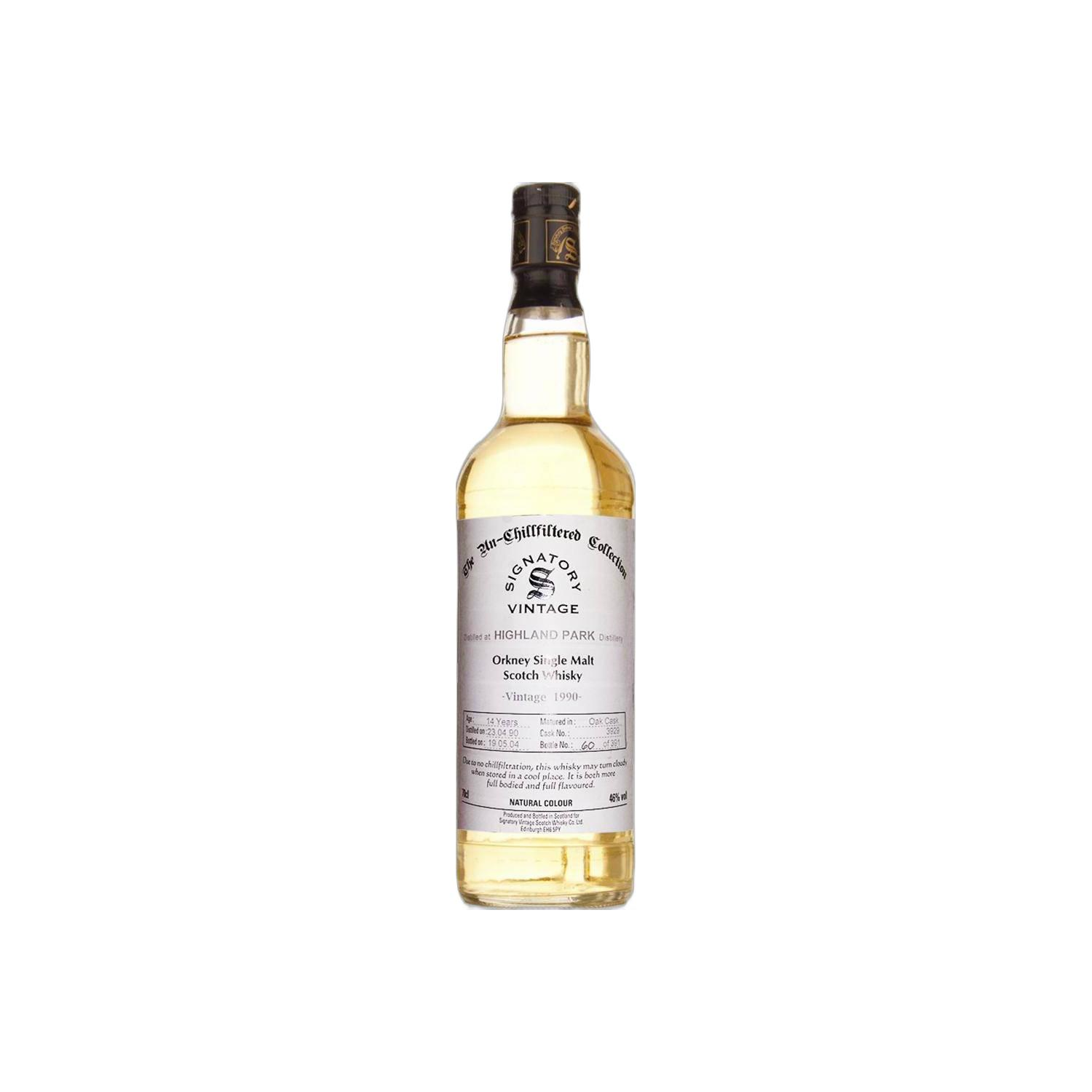 Highland Park The Un-Chillfiltered Collection 1990 14 Years Single Malt Whisky 2