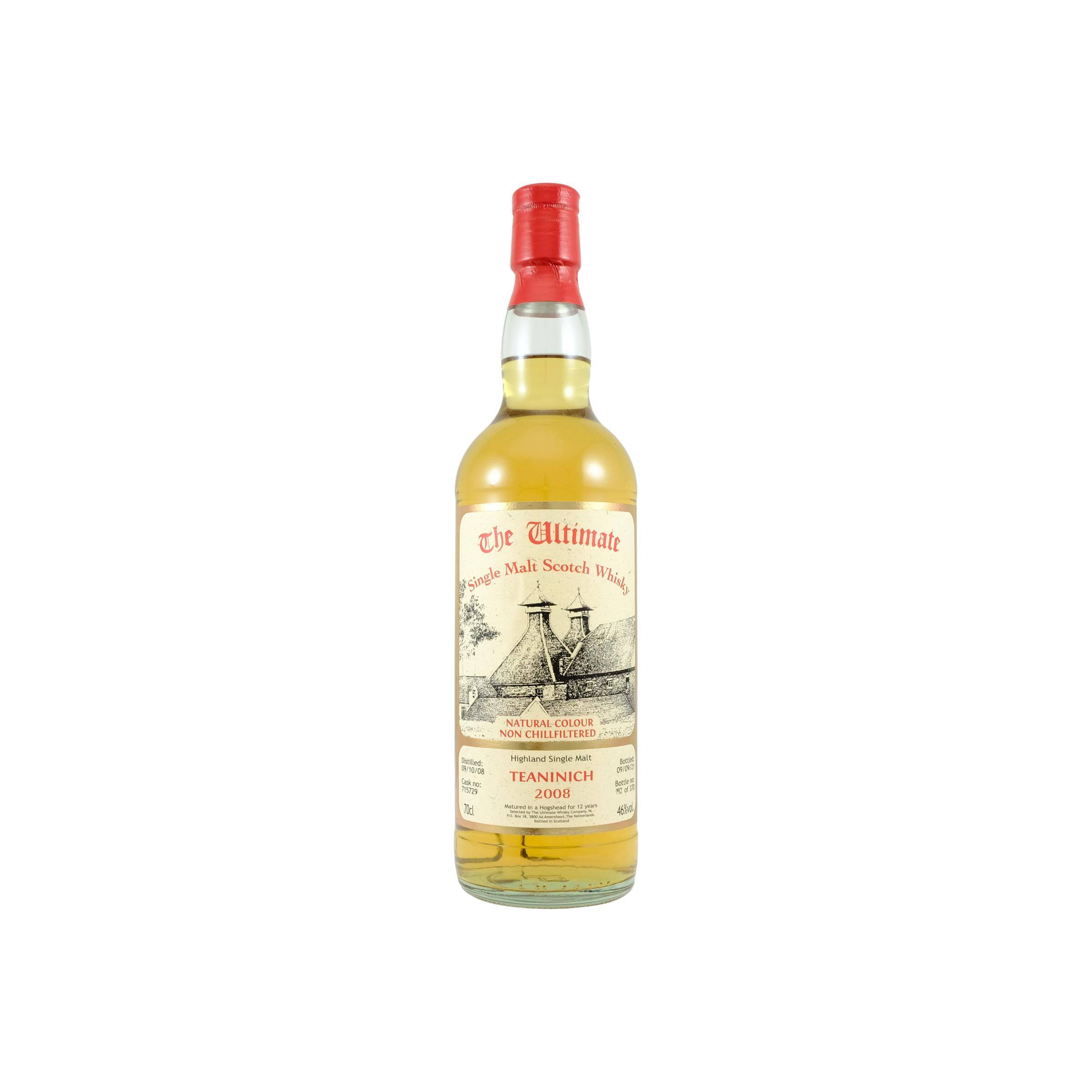 Teaninich The Ultimate 2008 12 Years Single Malt Whisky