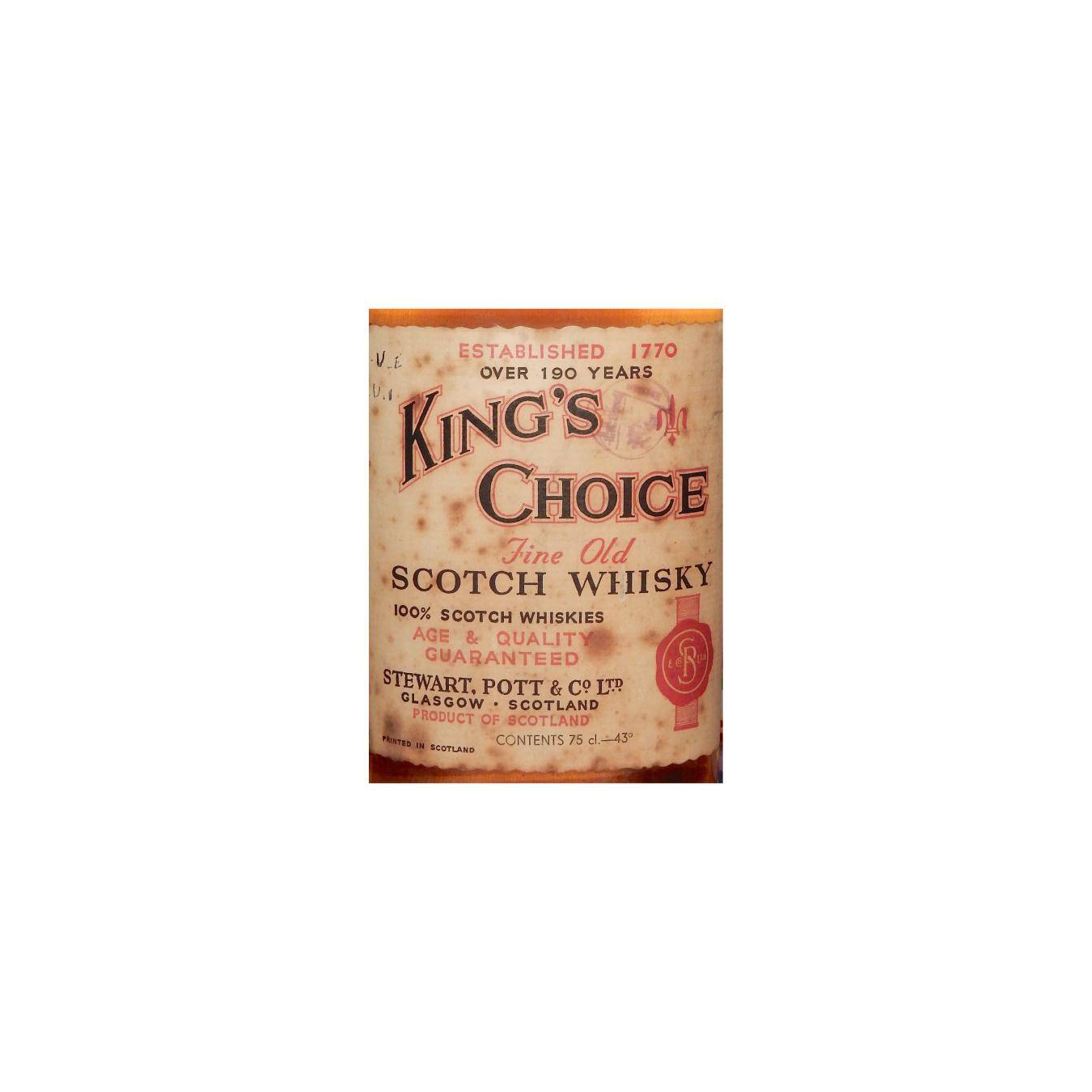 King's Choice Fine Old Scotch Whisky 3