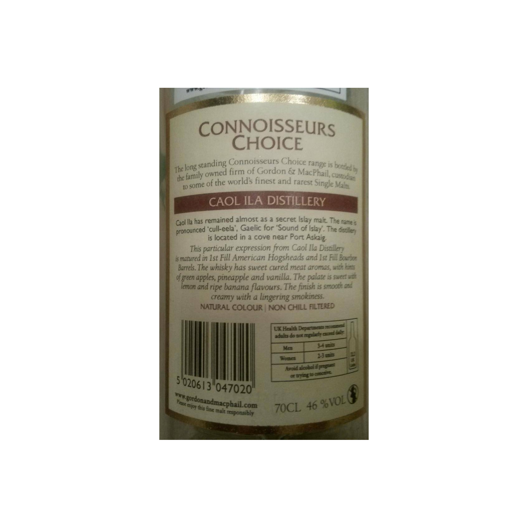 Caol Ila Connoisseurs Choice 2001 13 Years Single Malt Whisky 2