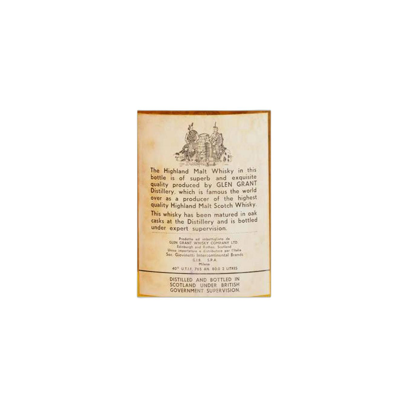 Glen Grant 1968 5 Years Single Malt Whisky 2