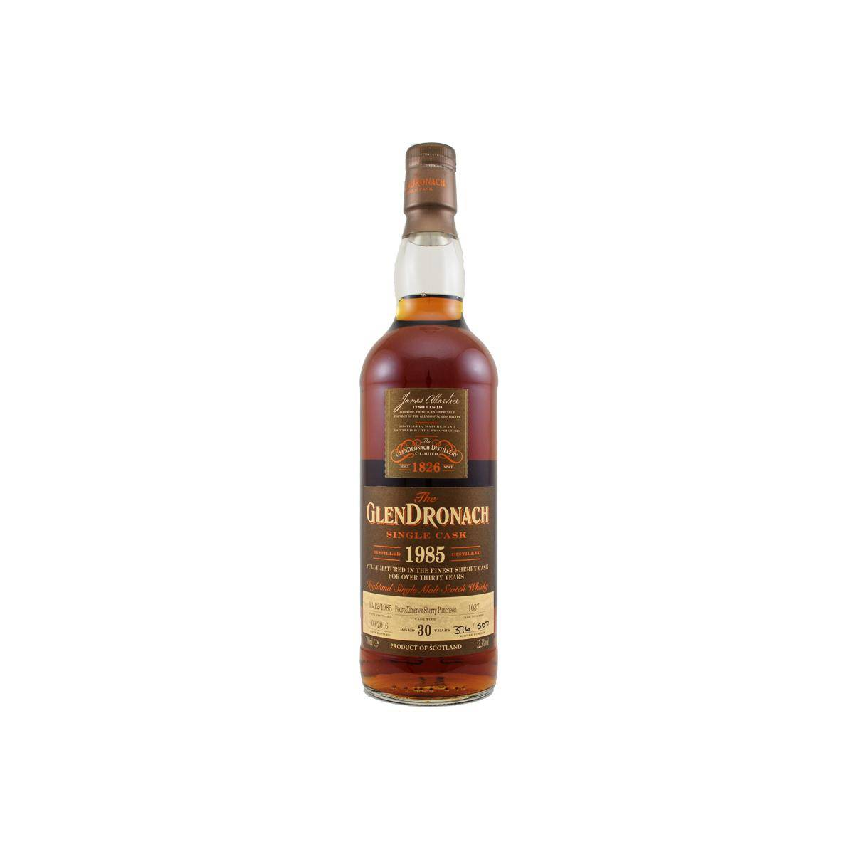 GlenDronach 1985 30 Years Single Malt Whisky