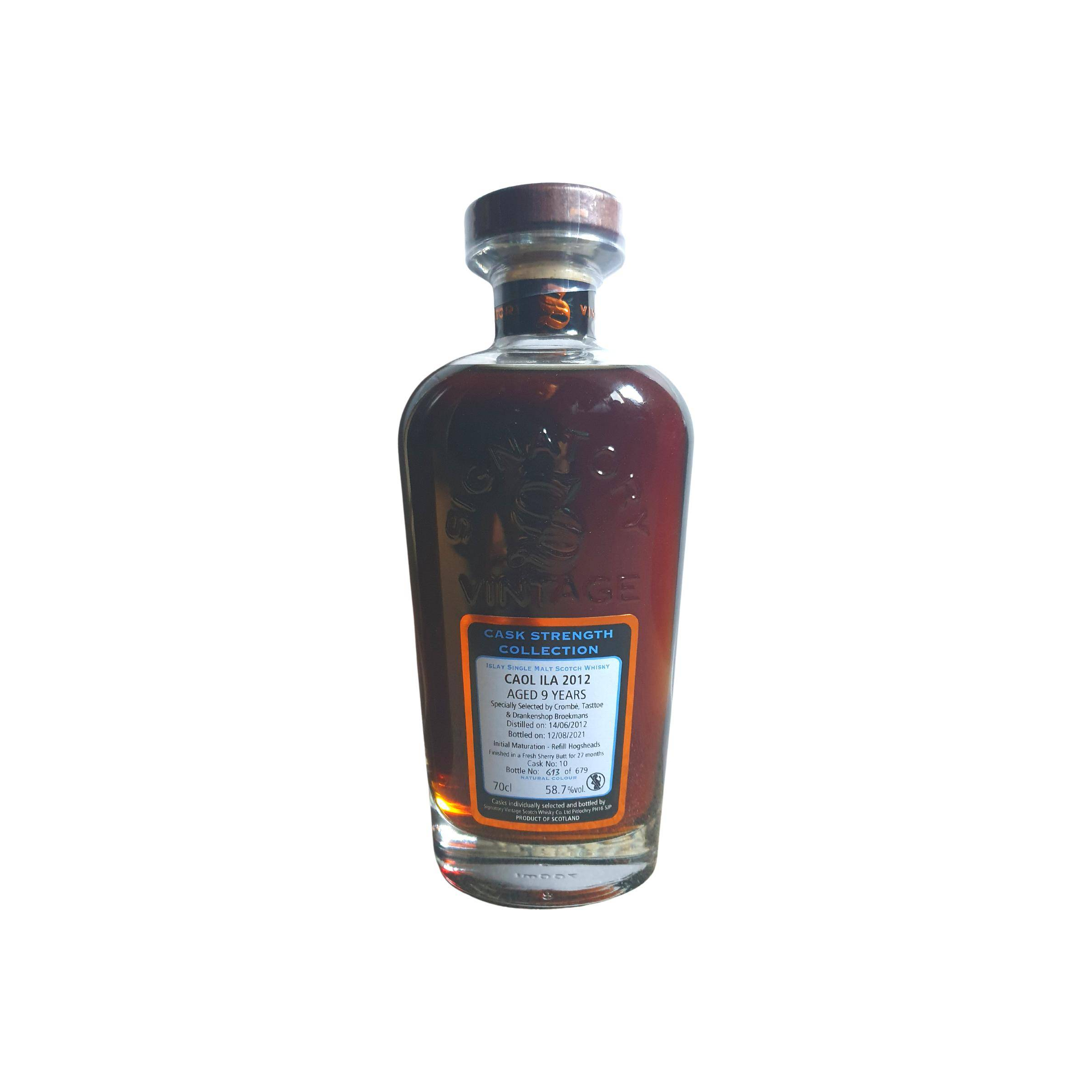 Caol Ila Cask Strength Collection 2012 9 Years Single Malt Whisky