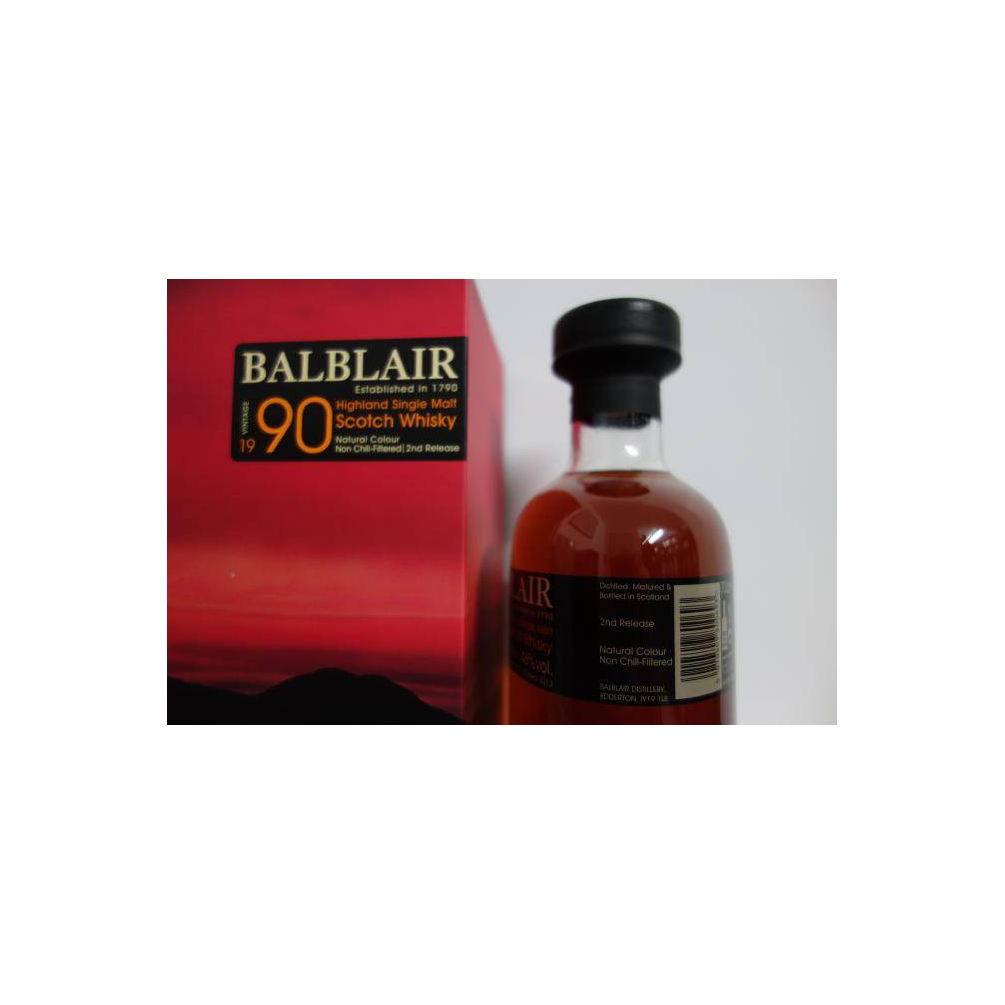 Balblair 1990 23 Years Single Malt Whisky 2