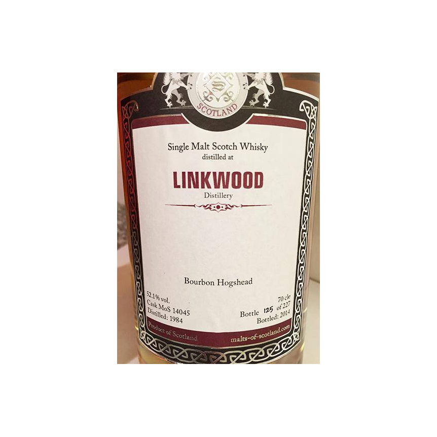 Linkwood 1984 30 Years Single Malt Whisky 2