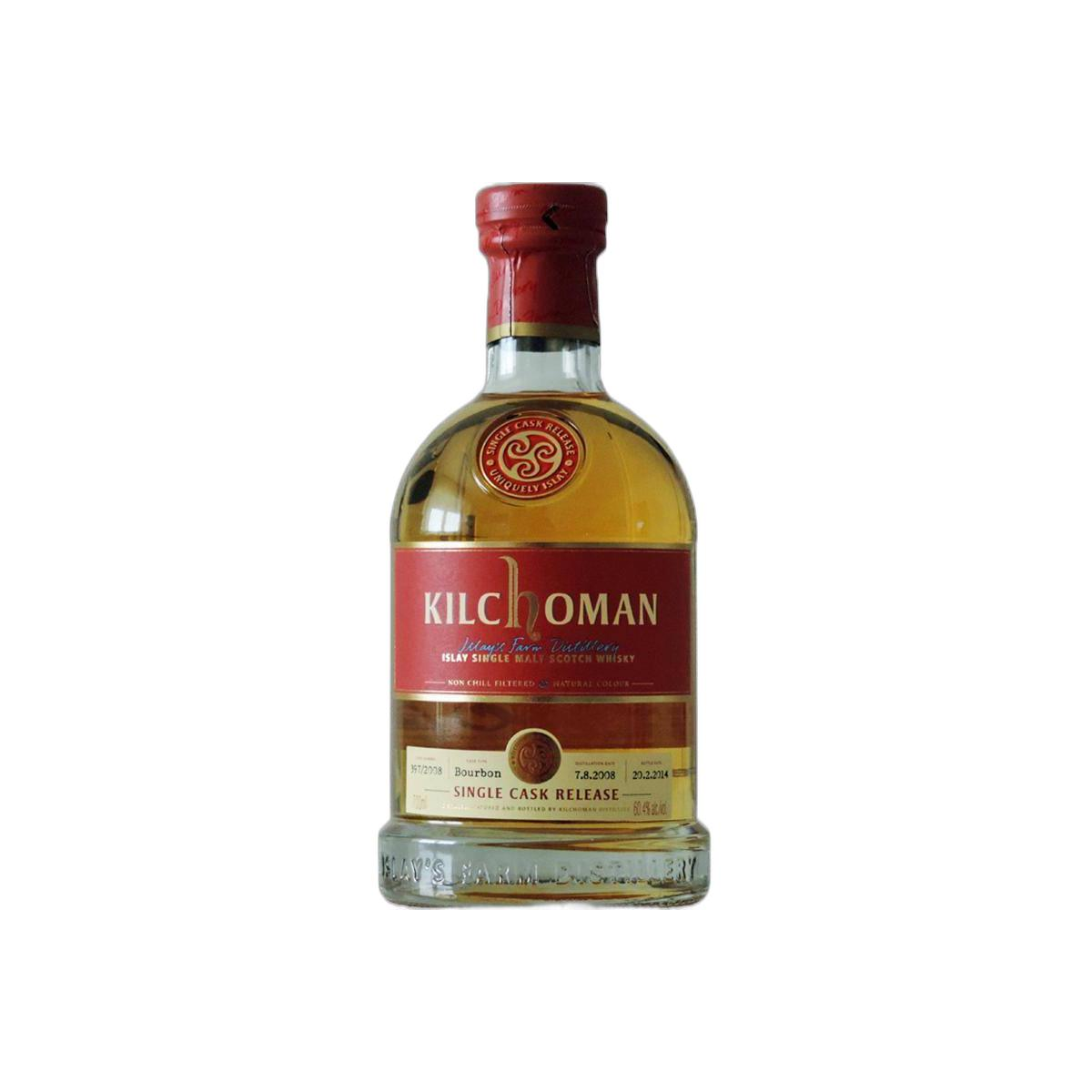 Kilchoman 2008 5 Years Single Malt Whisky