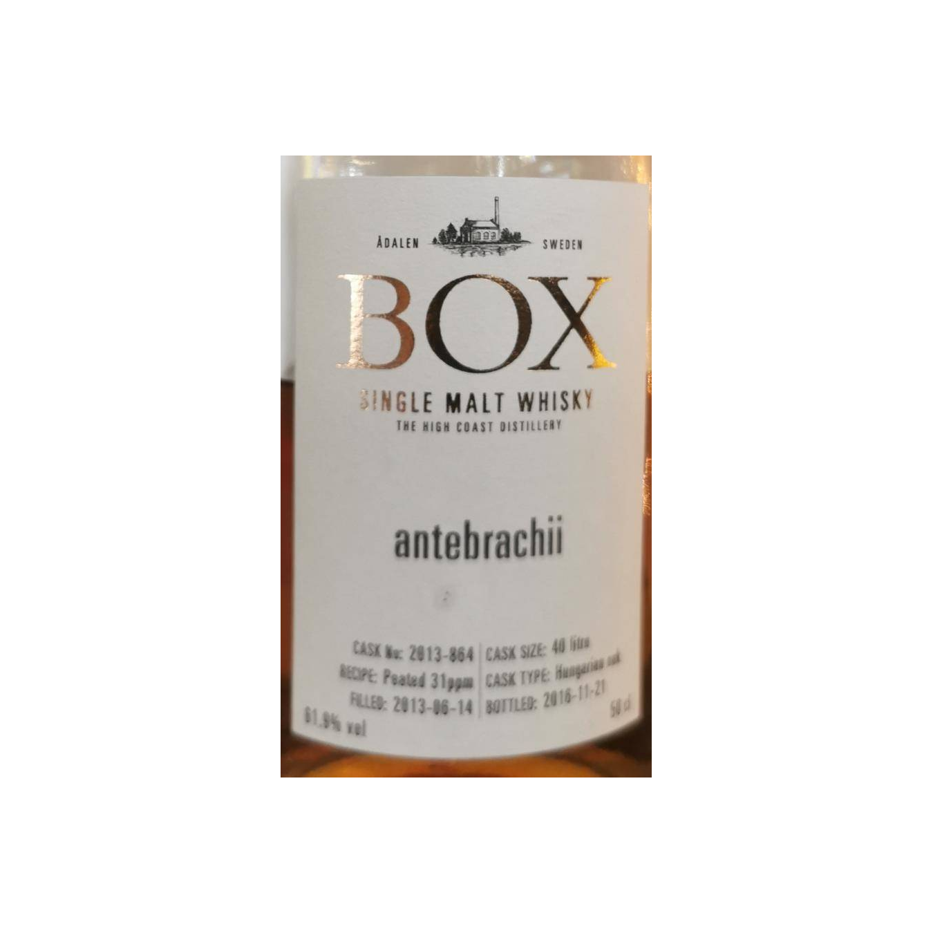 Compass Box Private Bottling 2013 3 Years Single Malt Whisky
