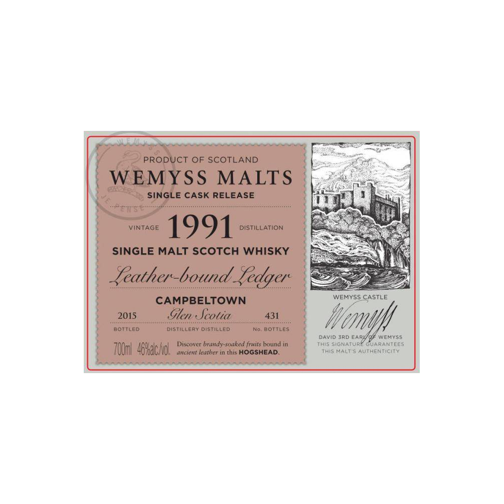 Glen Scotia 1991 24 Years Single Malt Whisky 3