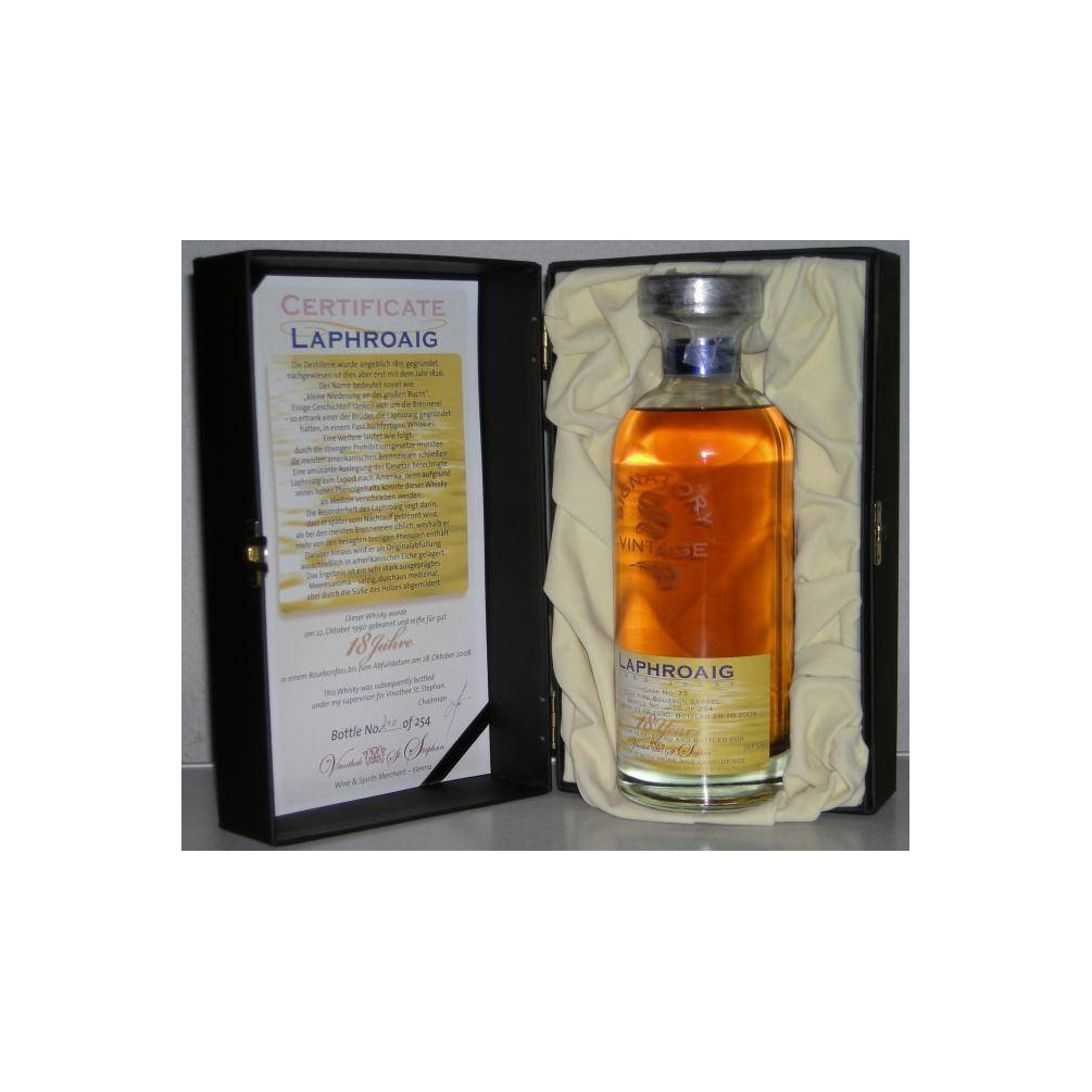 Laphroaig 1990 18 Years Single Malt Whisky