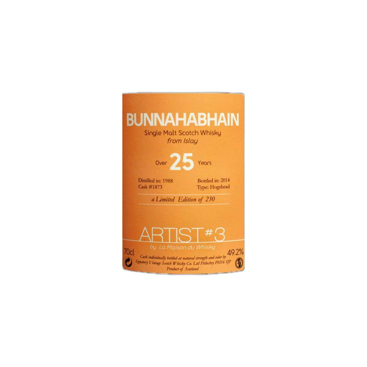 Bunnahabhain 1988 25 Years Single Malt Whisky