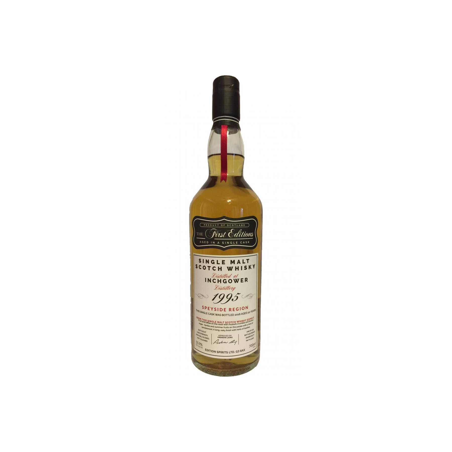 Inchgower The First Editions 1995 20 Years Single Malt Whisky 2