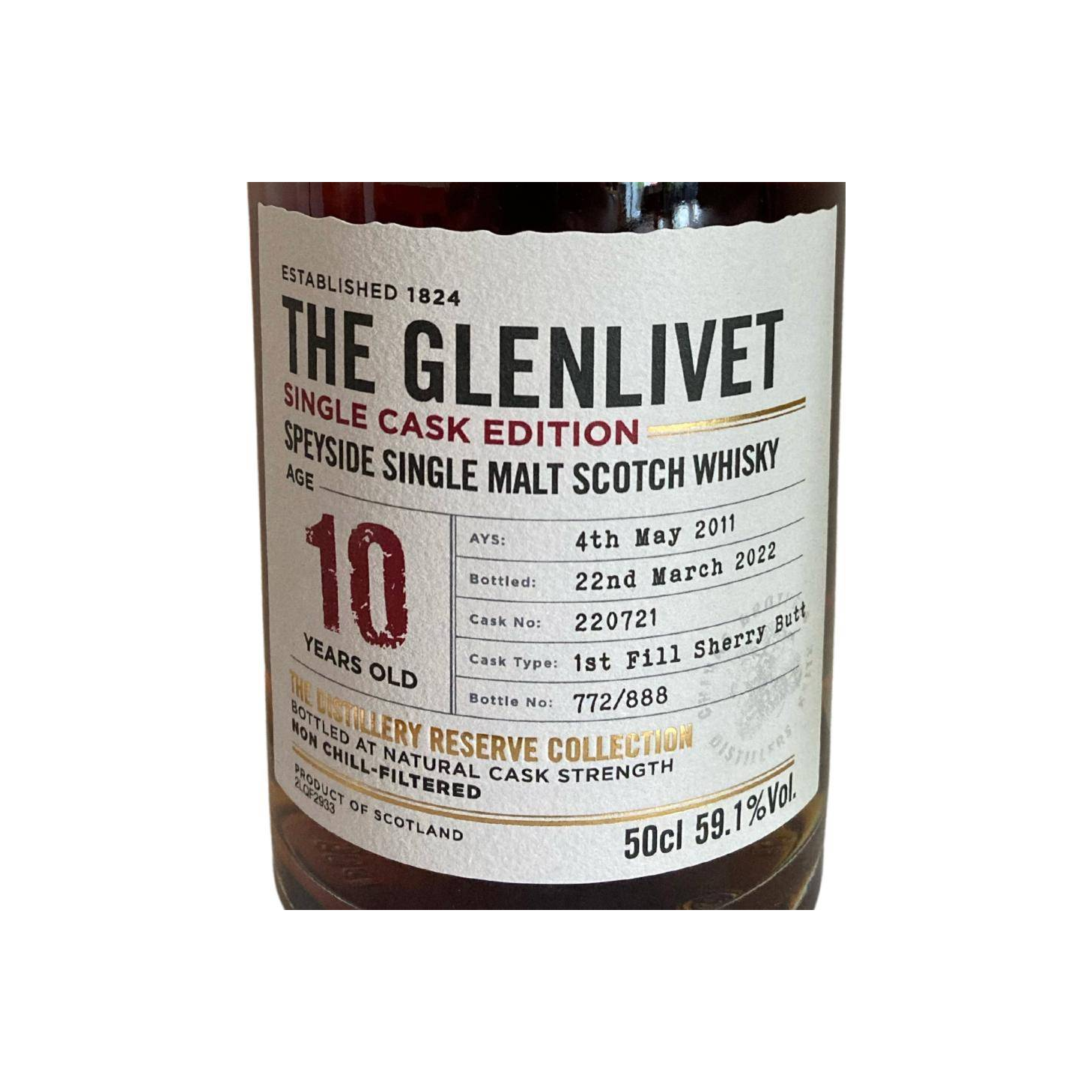 The Glenlivet 2011 10 Years Single Malt Whisky 2